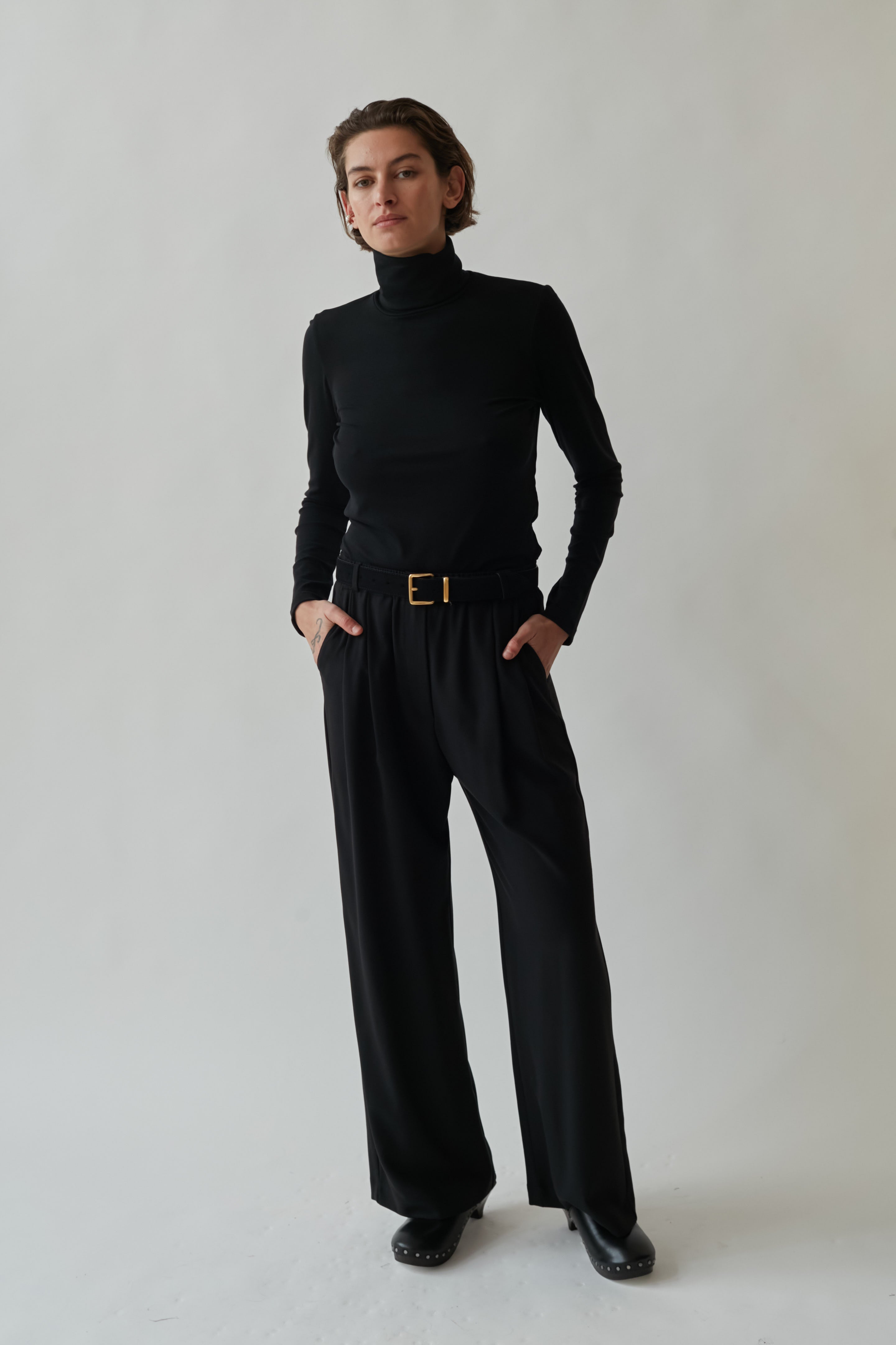 Haze turtleneck Black