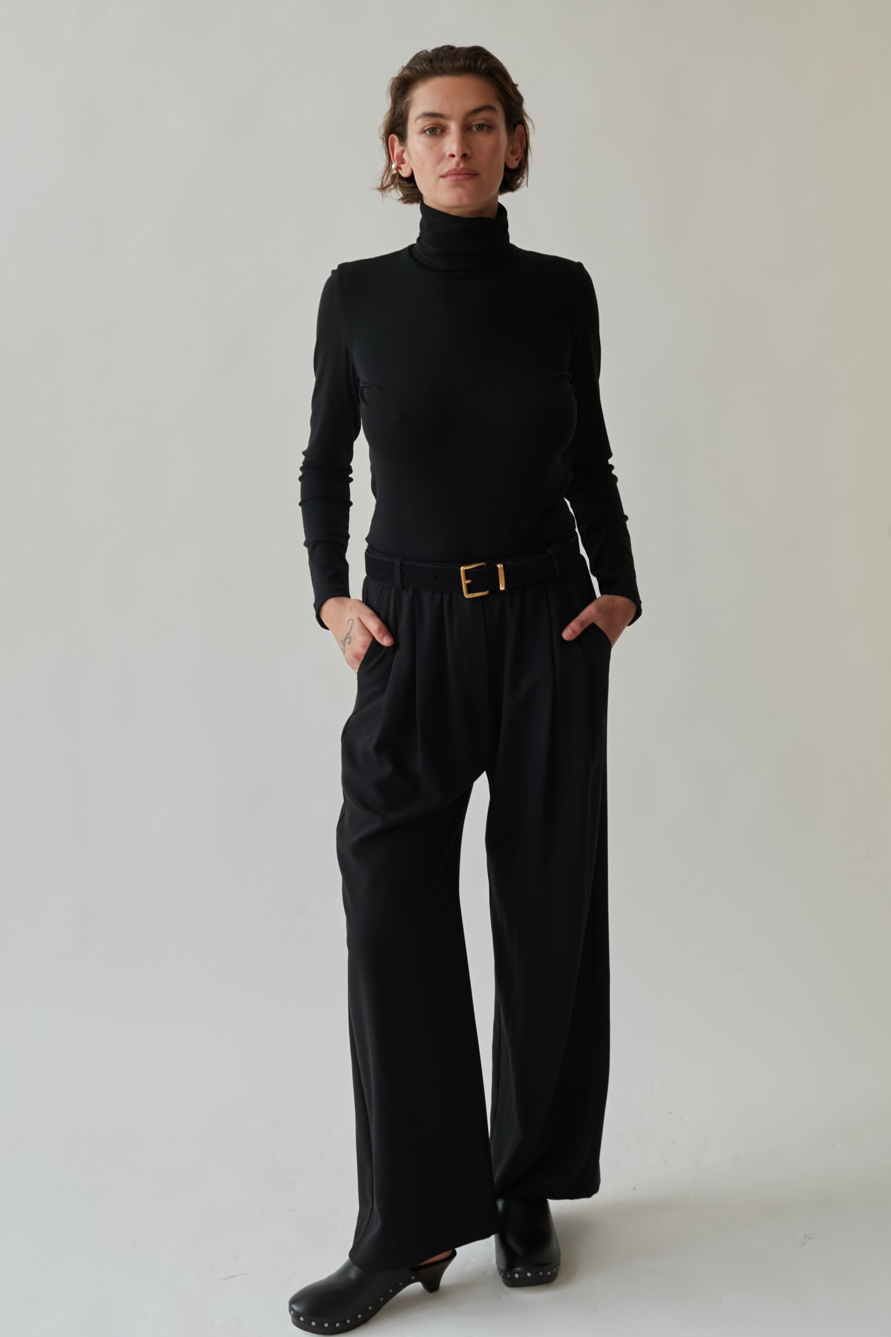 Haze turtleneck Black