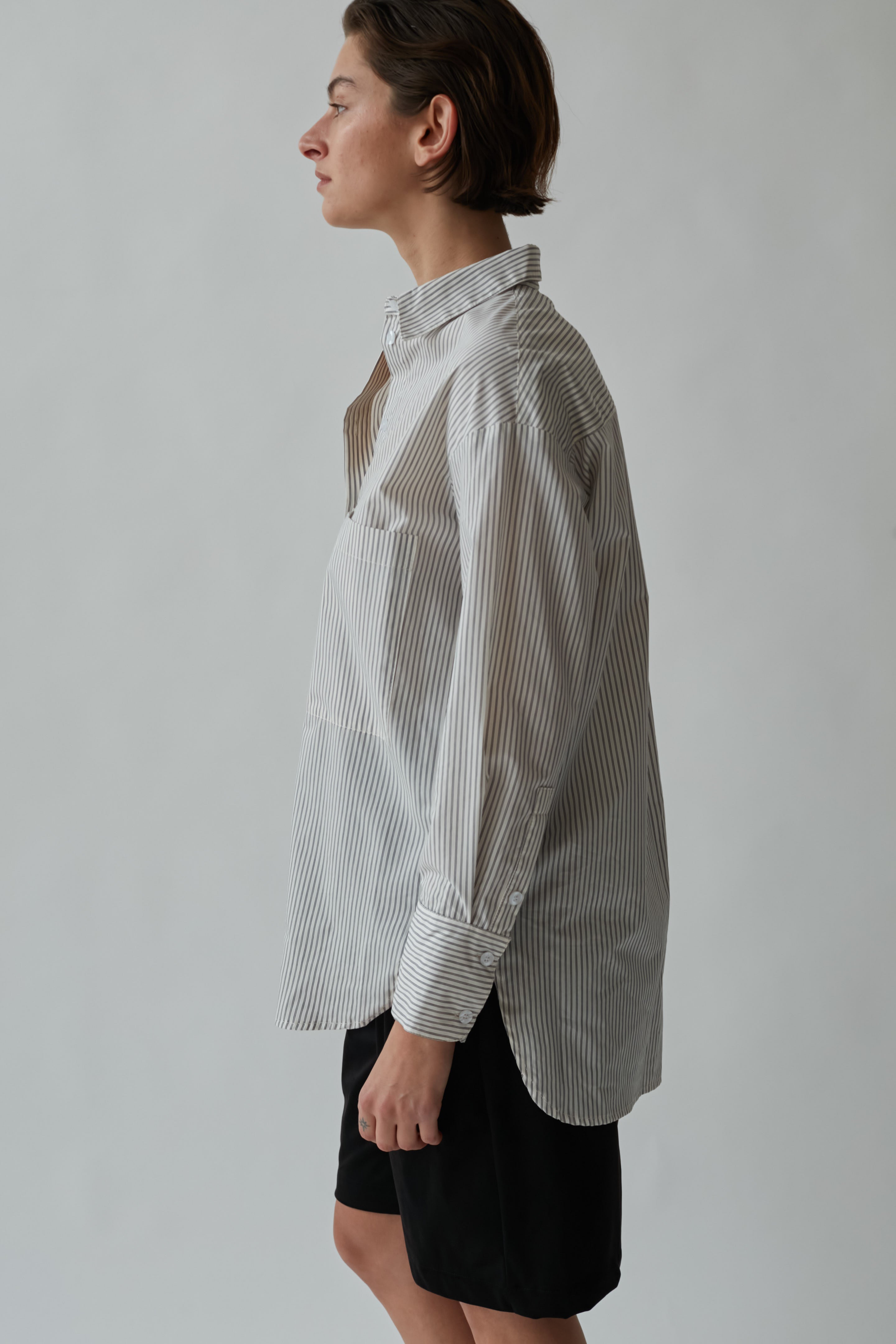 Moon top Stripes blue