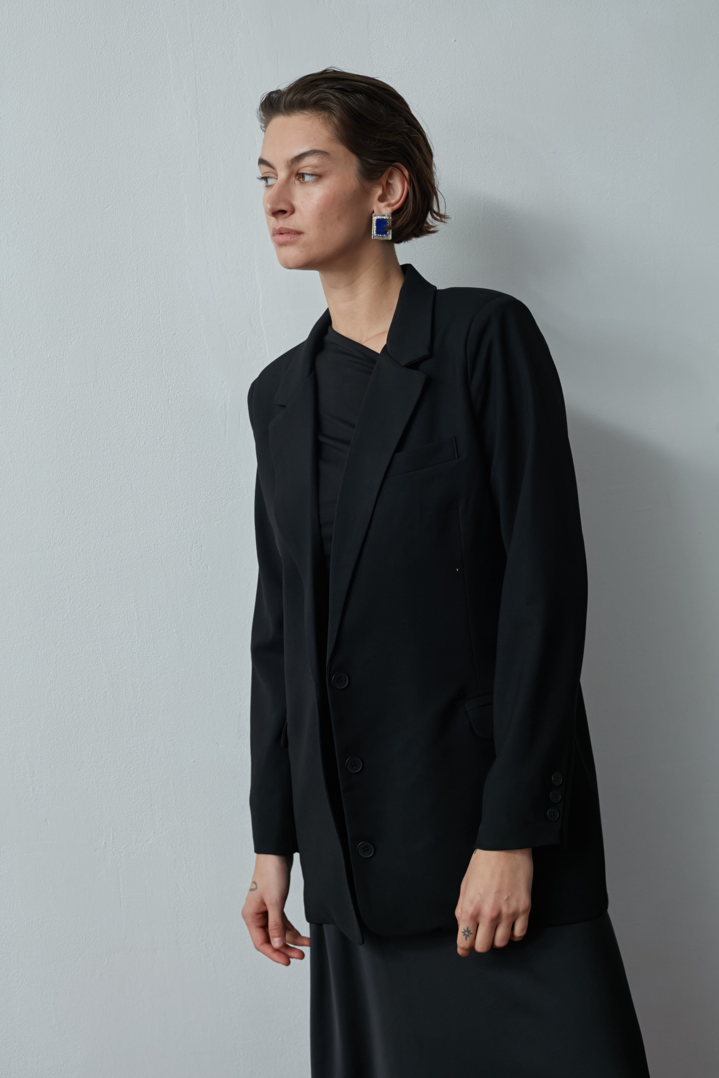 Bruno Fitted jacket Black