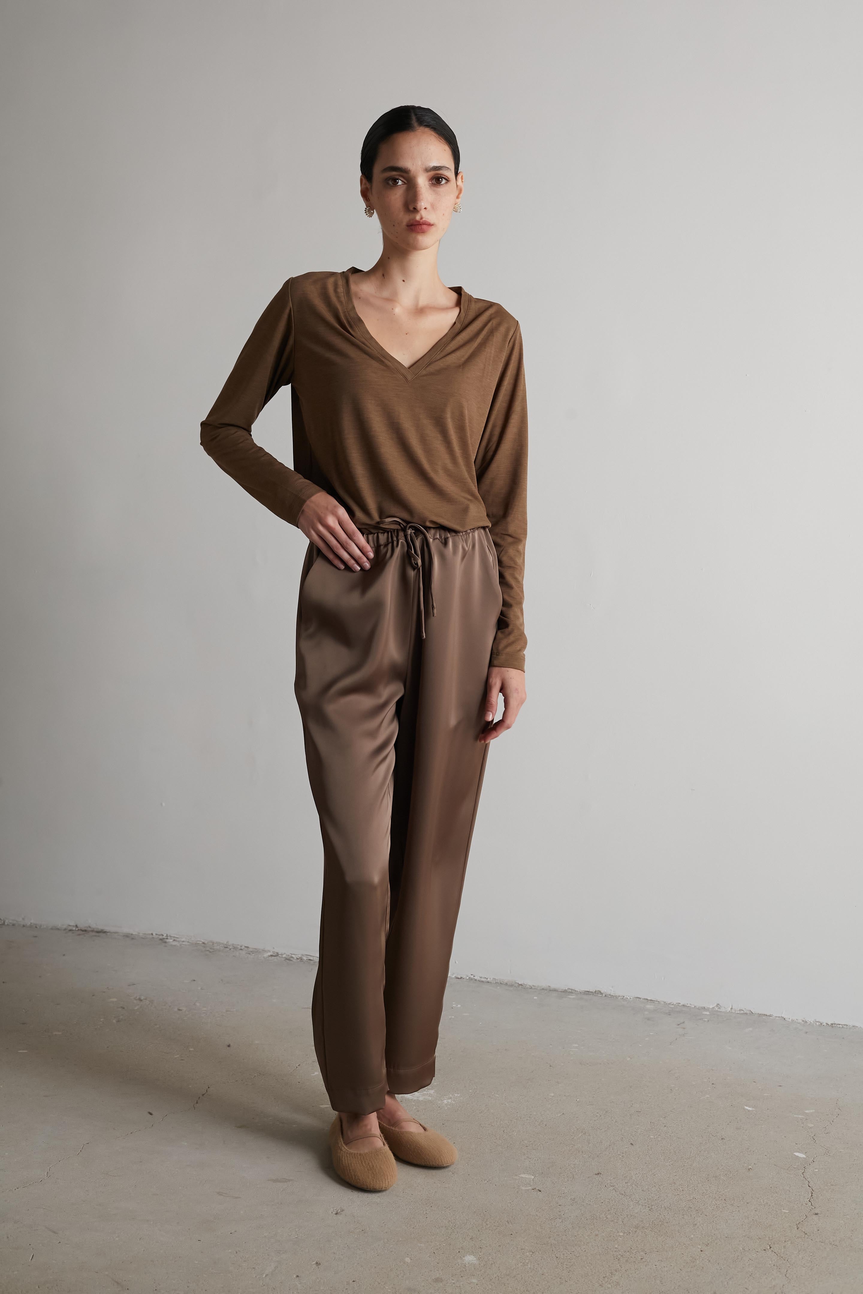 July pants brown