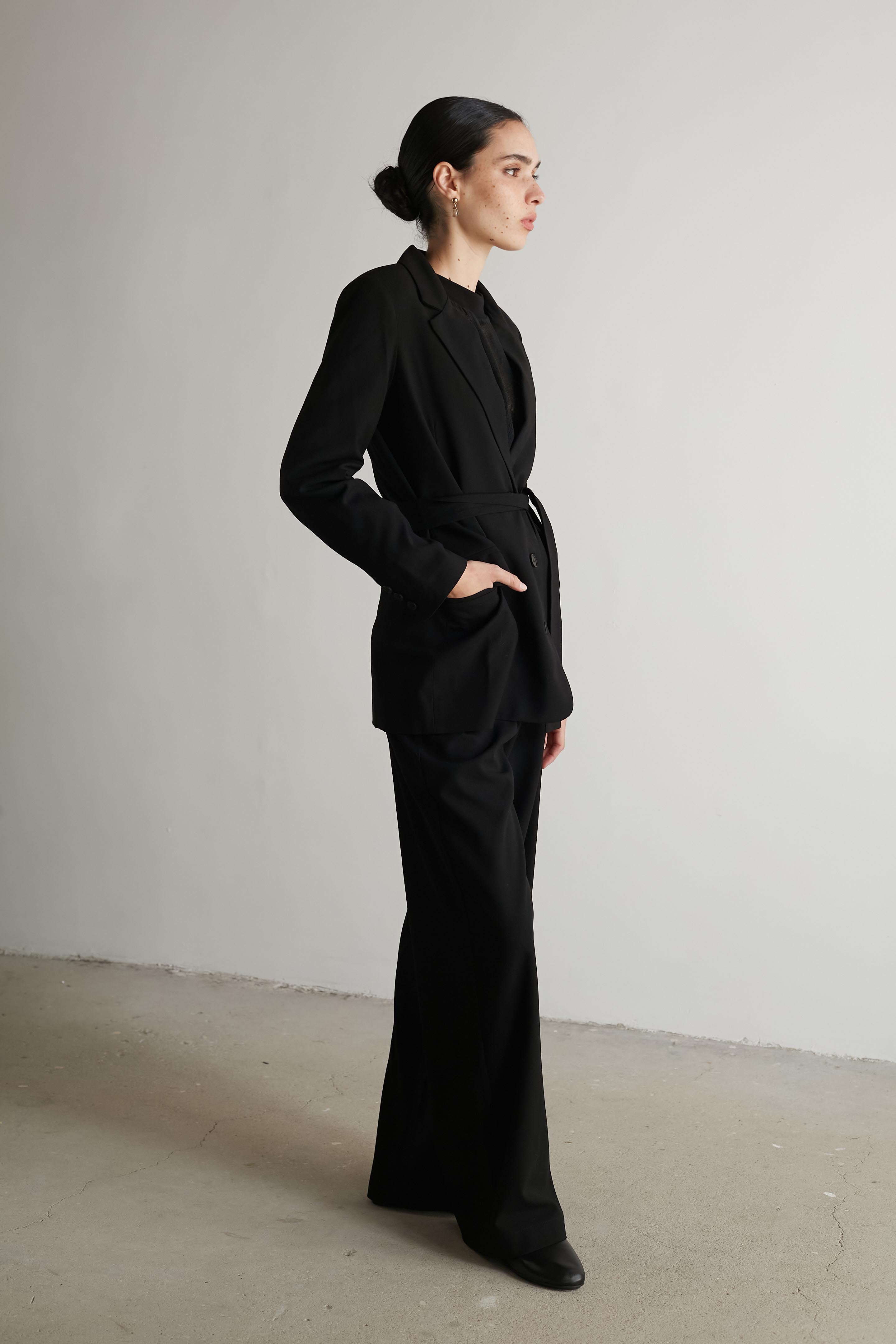 Bruno Fitted jacket Black