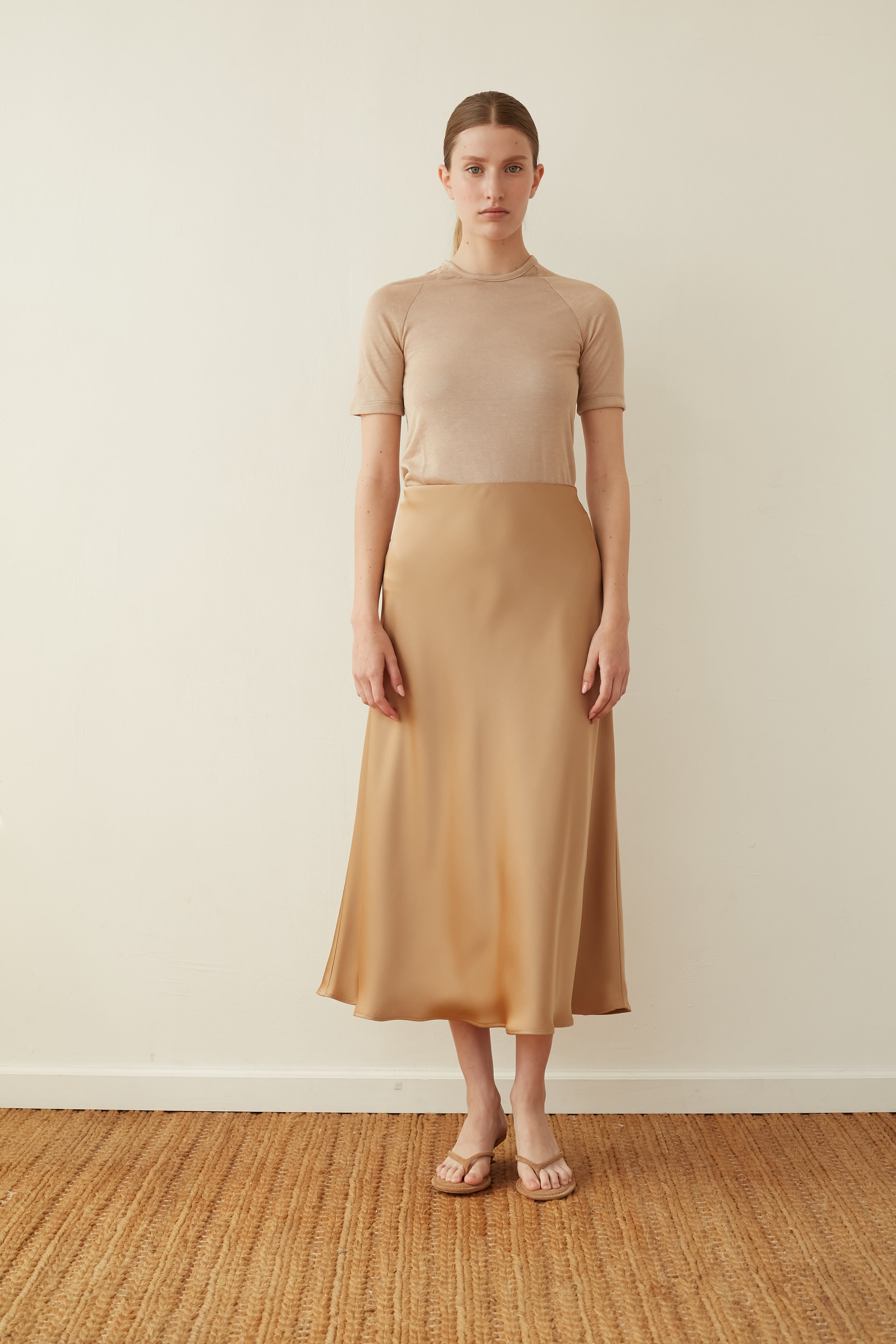 leo skirt gold