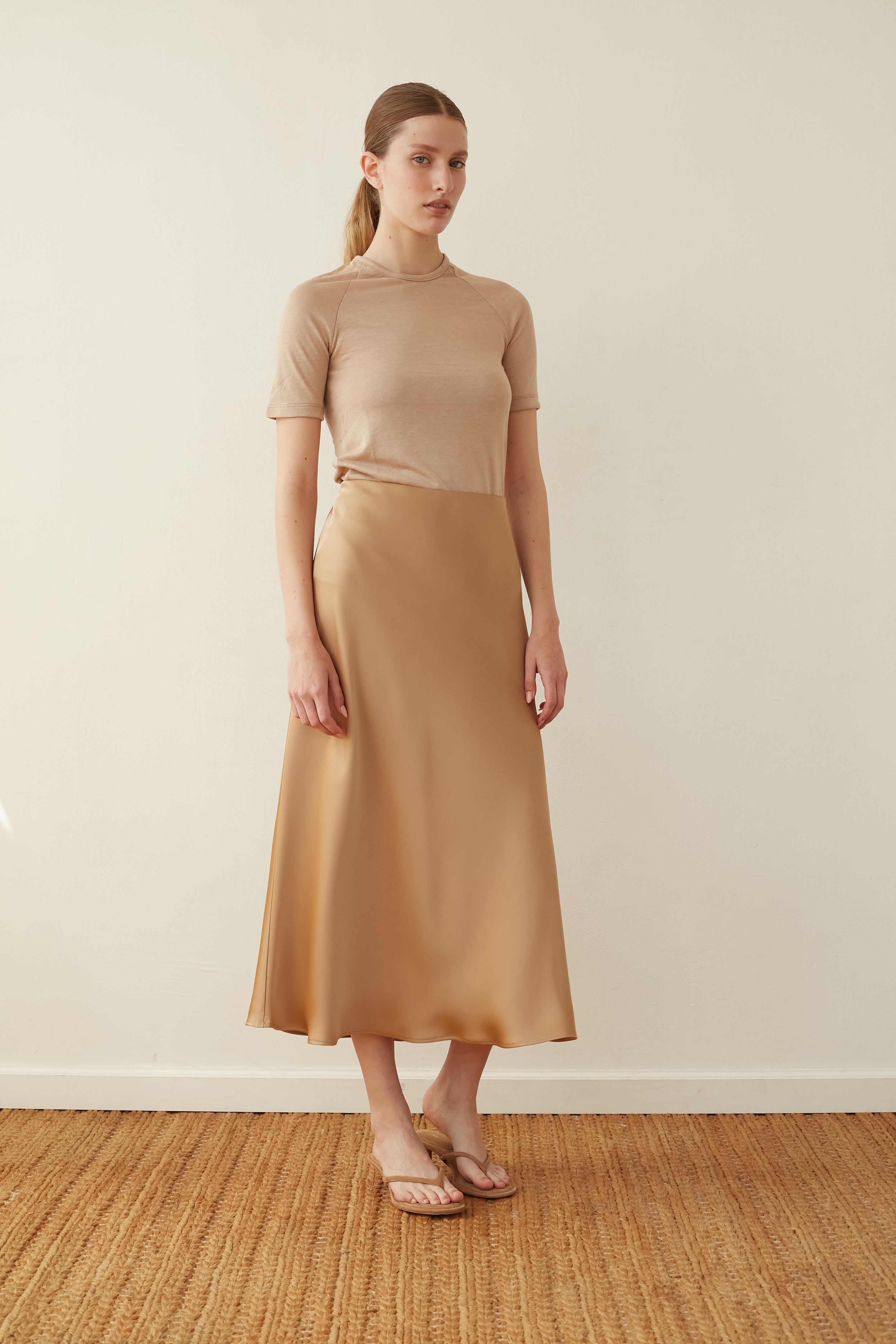 leo skirt gold