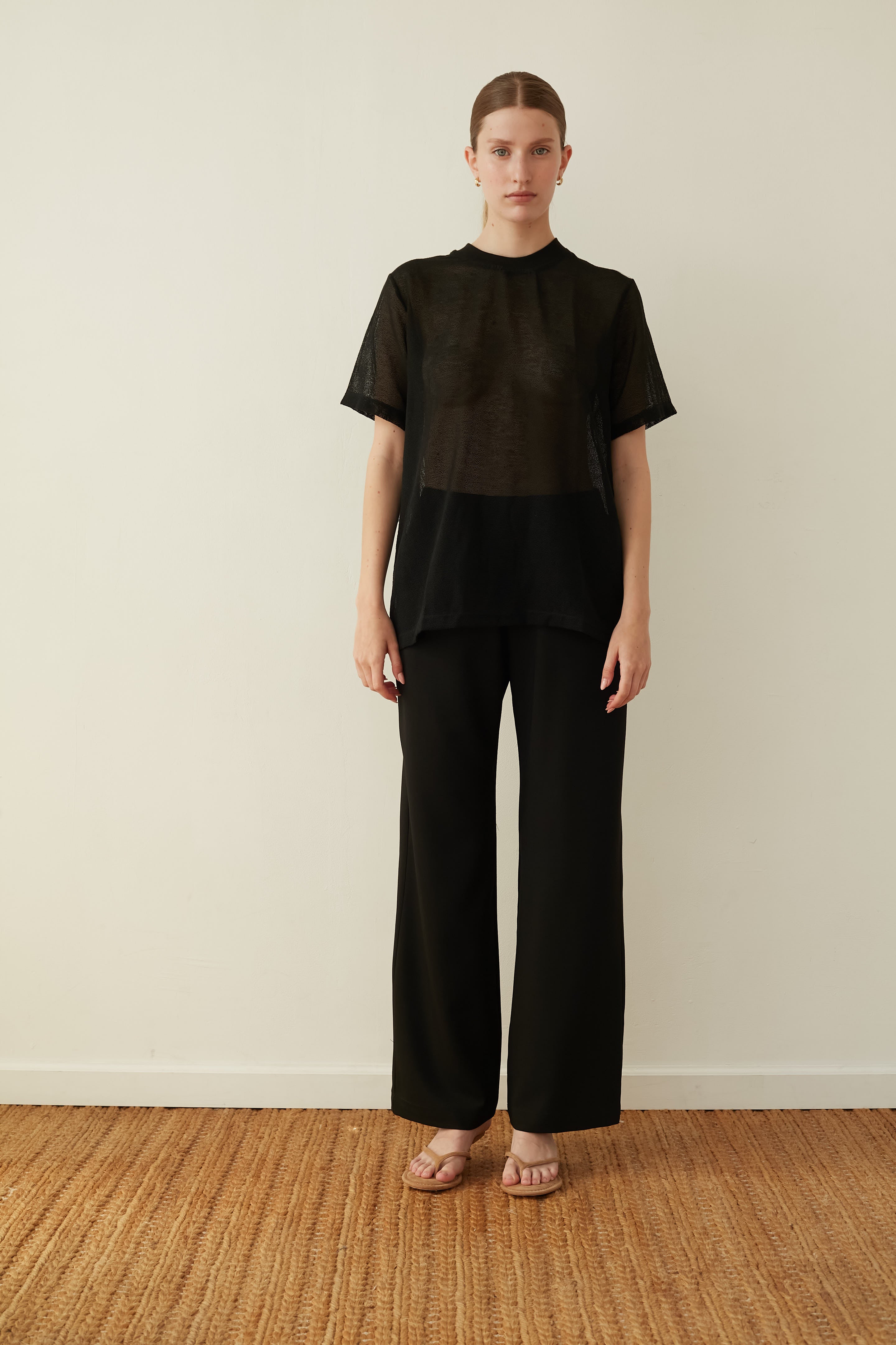 net t shirt black