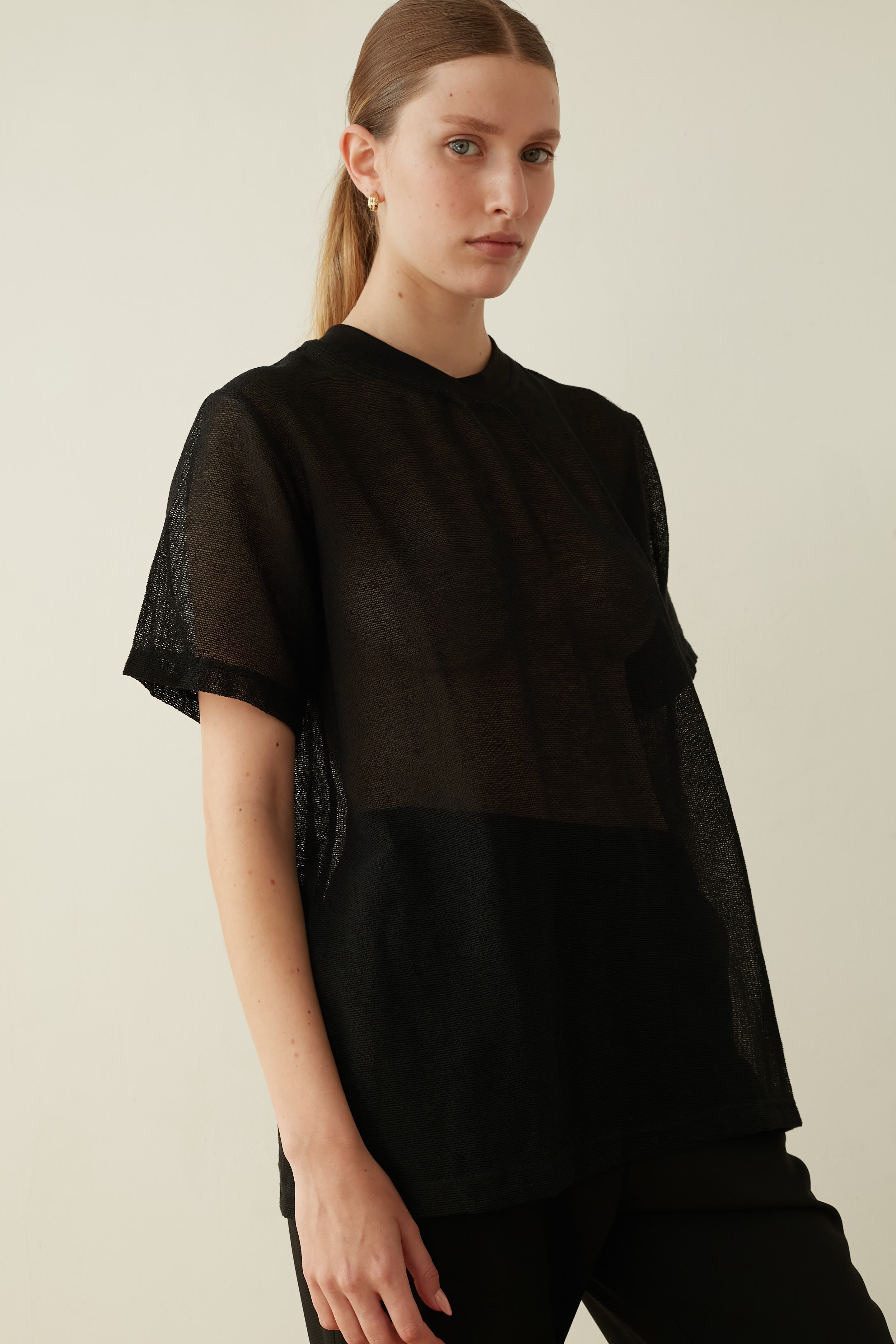 net t shirt black