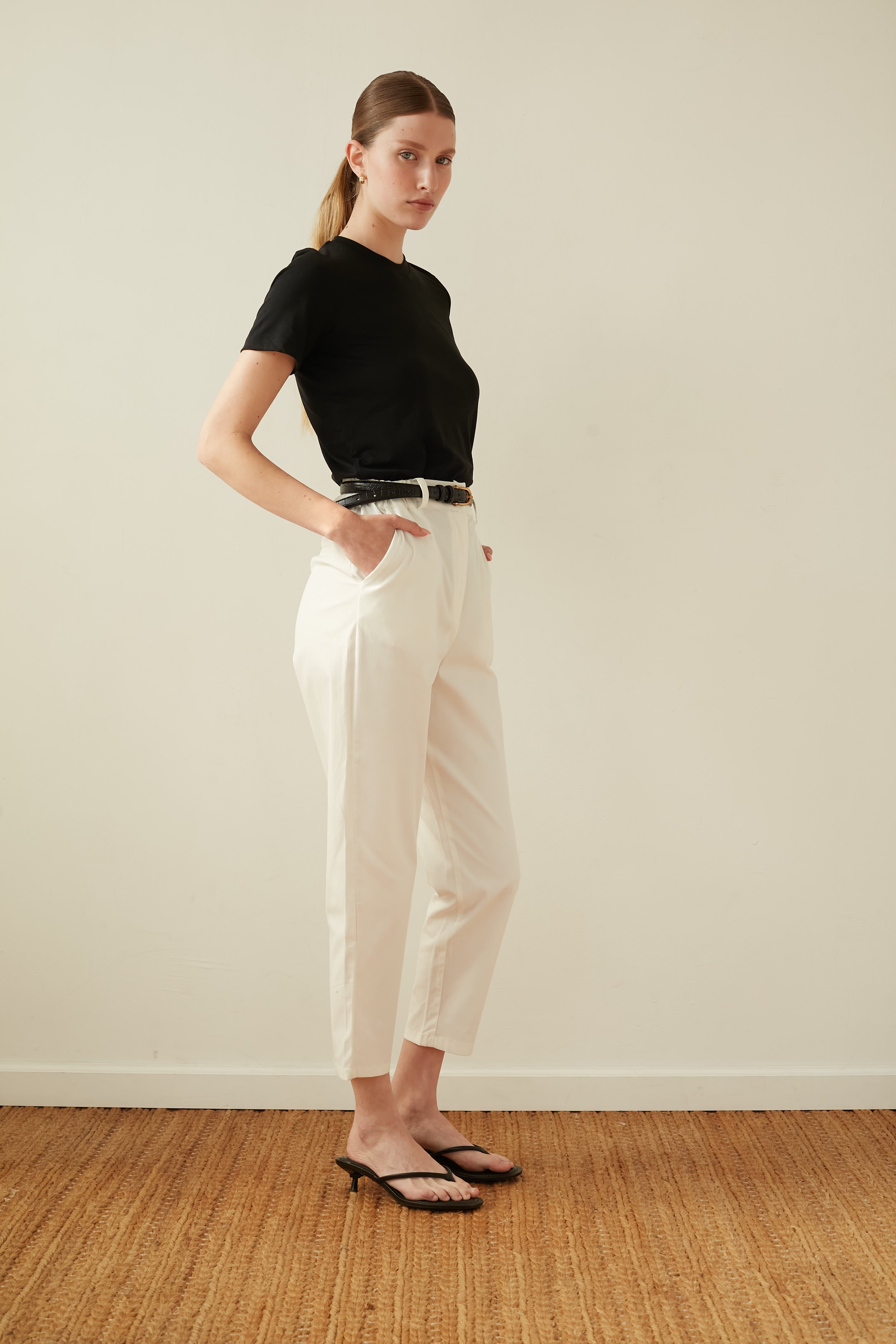 poppy pants cream