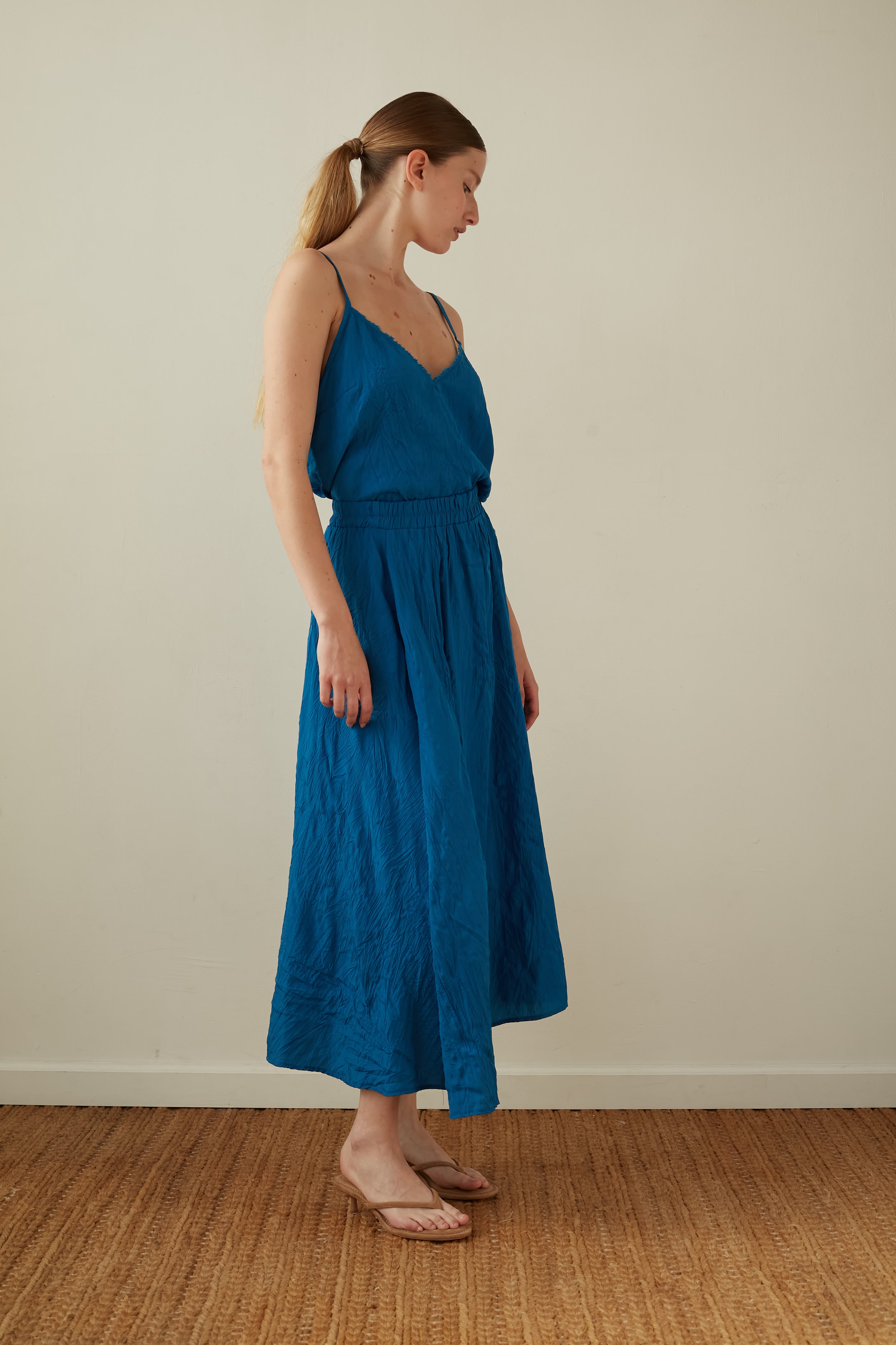 pleated top royal