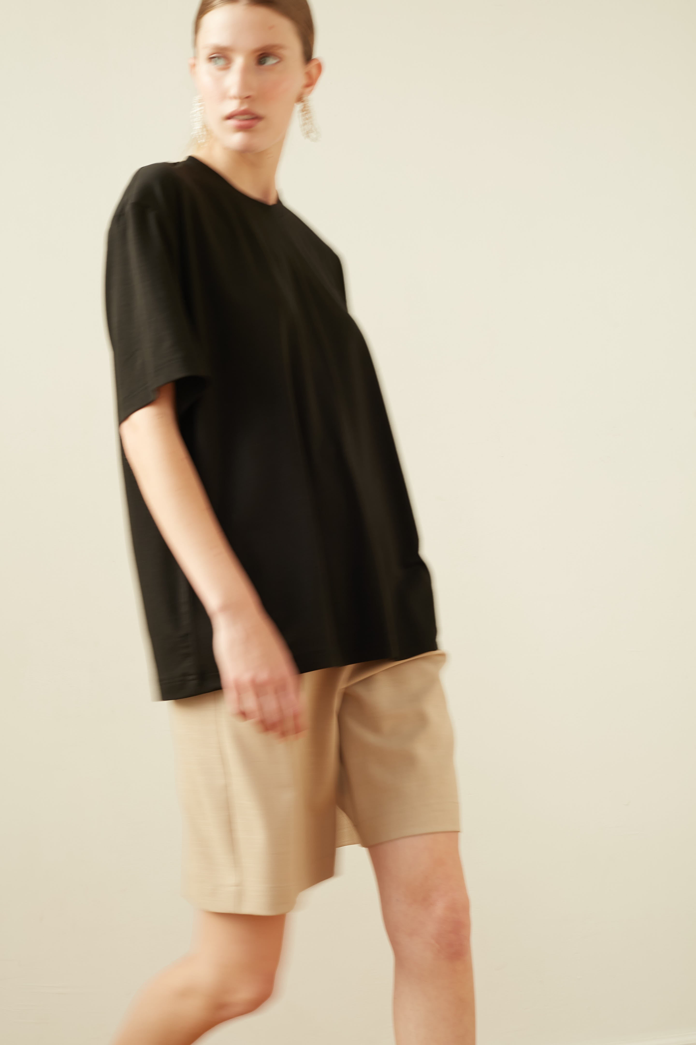 oversize t shirt black