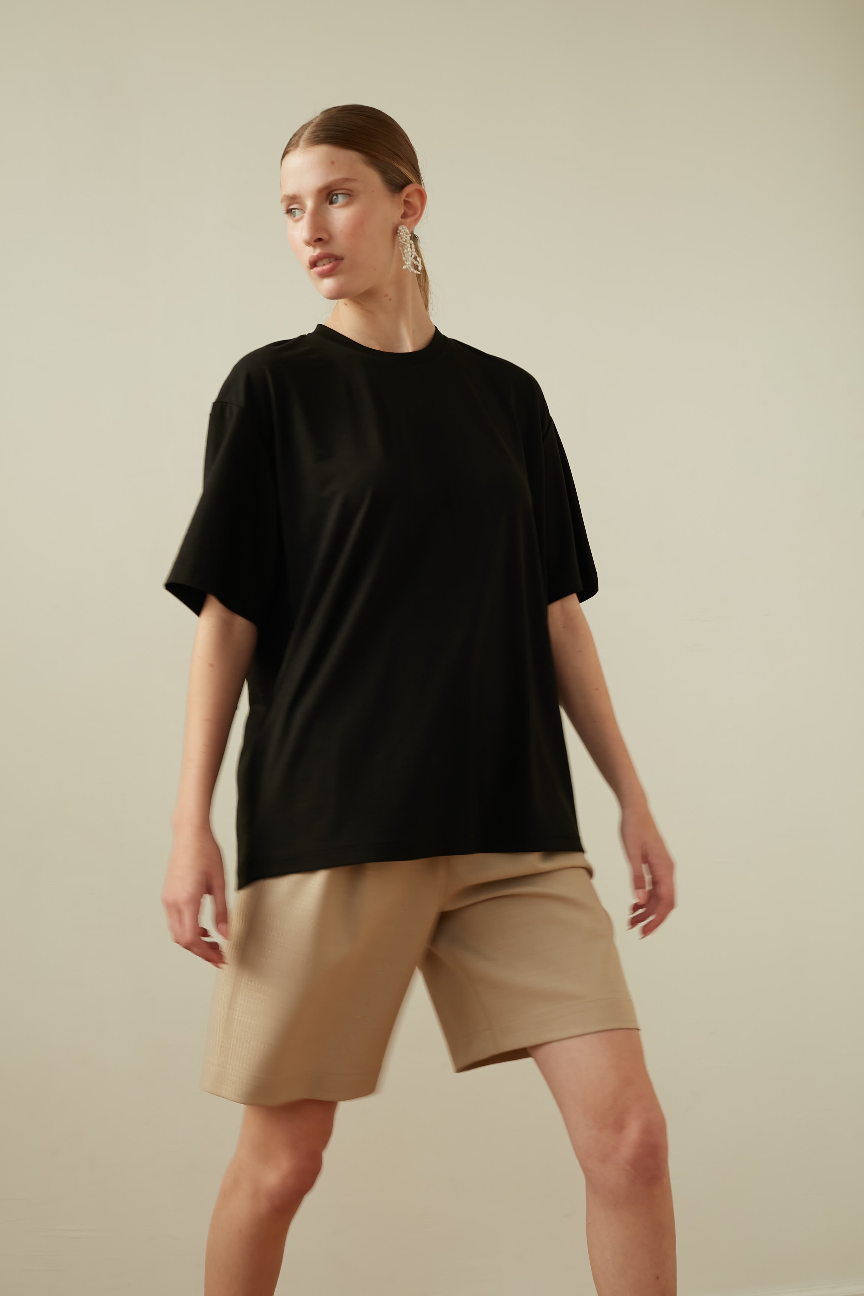 oversize t shirt black