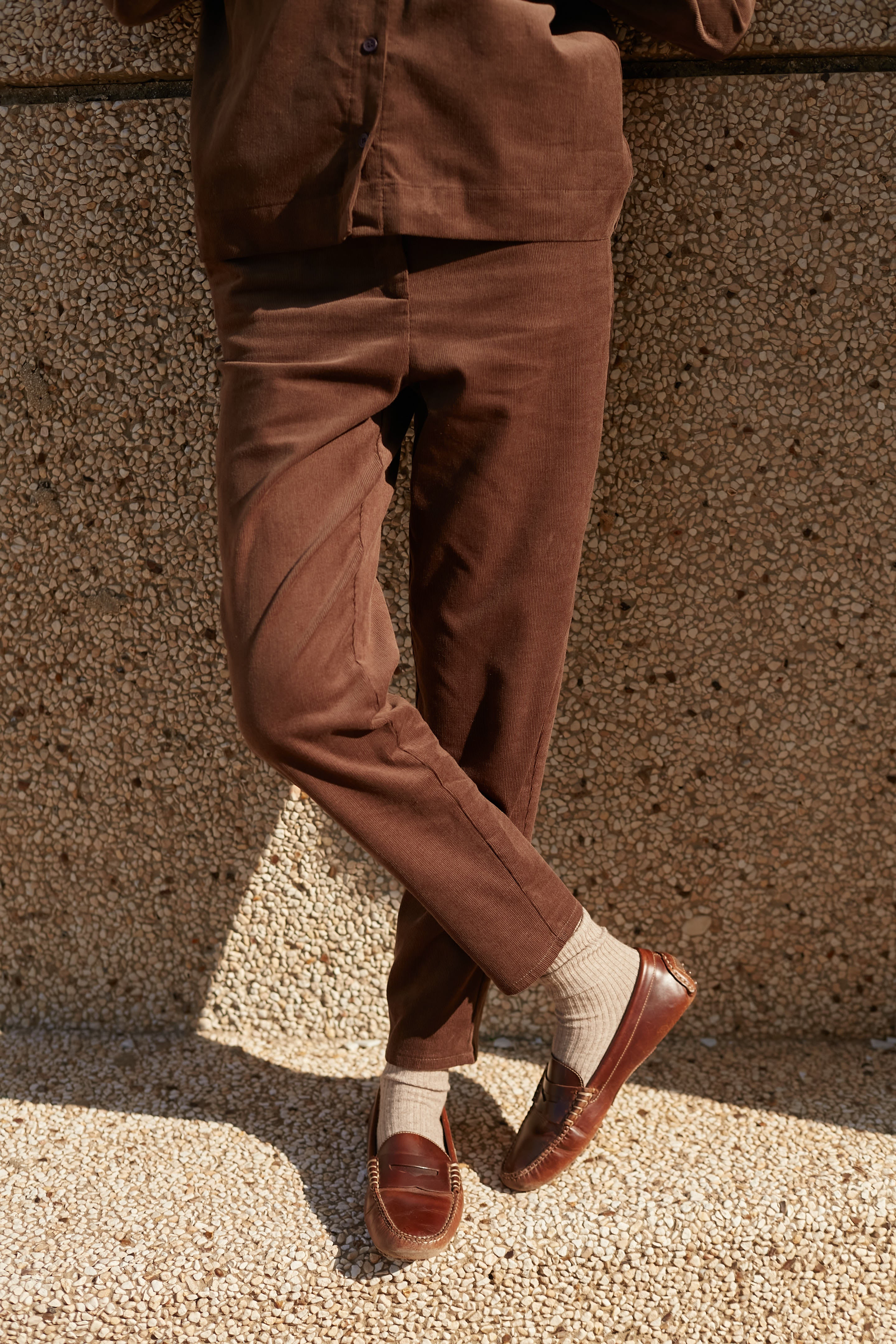 poppy pants curduroy brown
