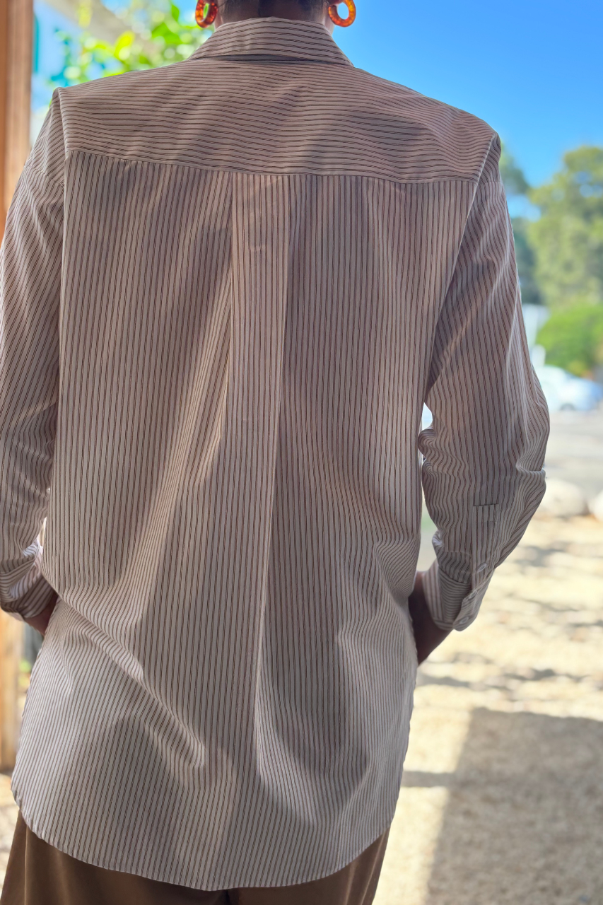 Moon top Stripes camel