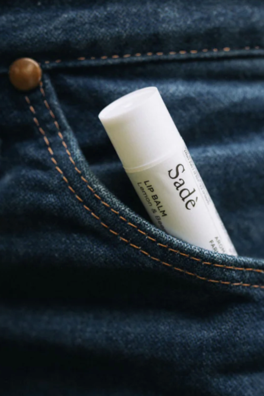 Lavender lemon lip balm Sade