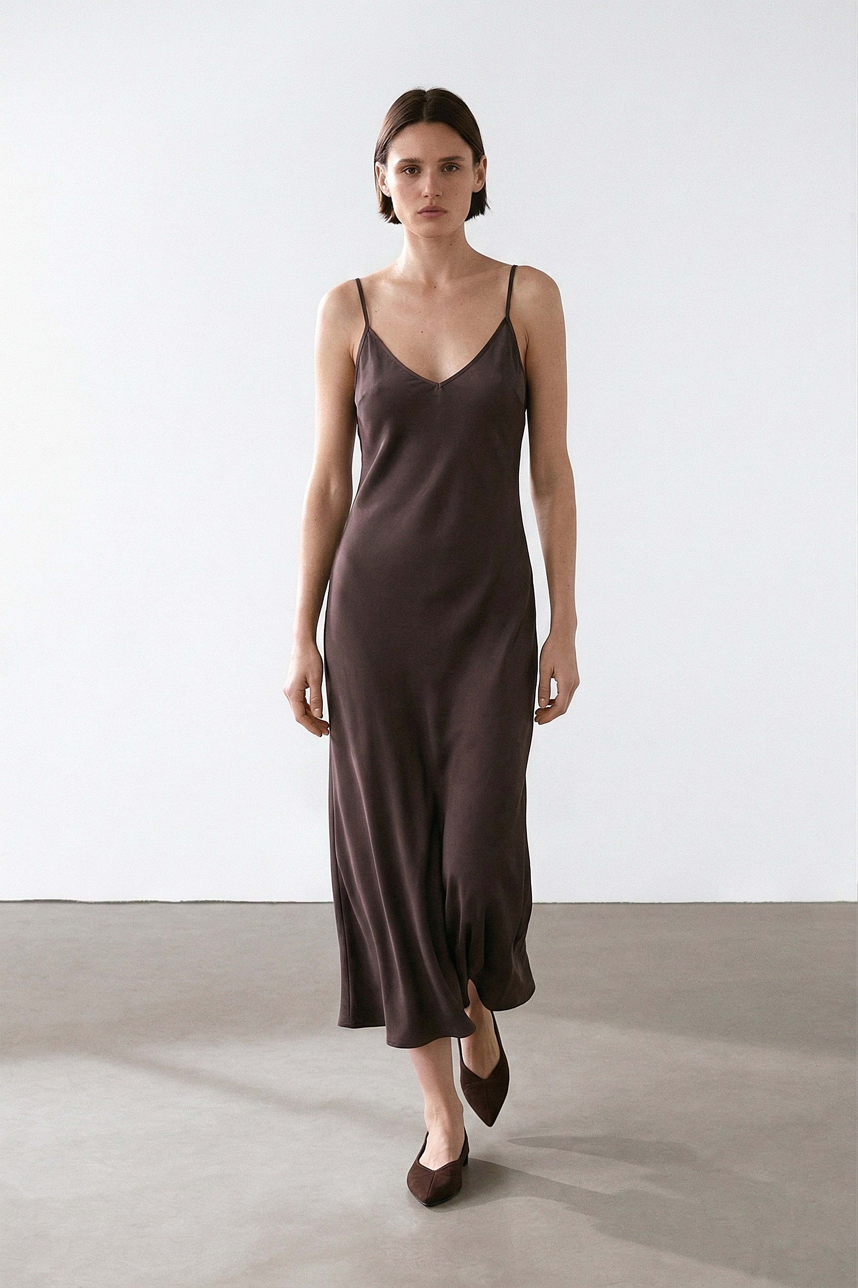 July dress chocolate