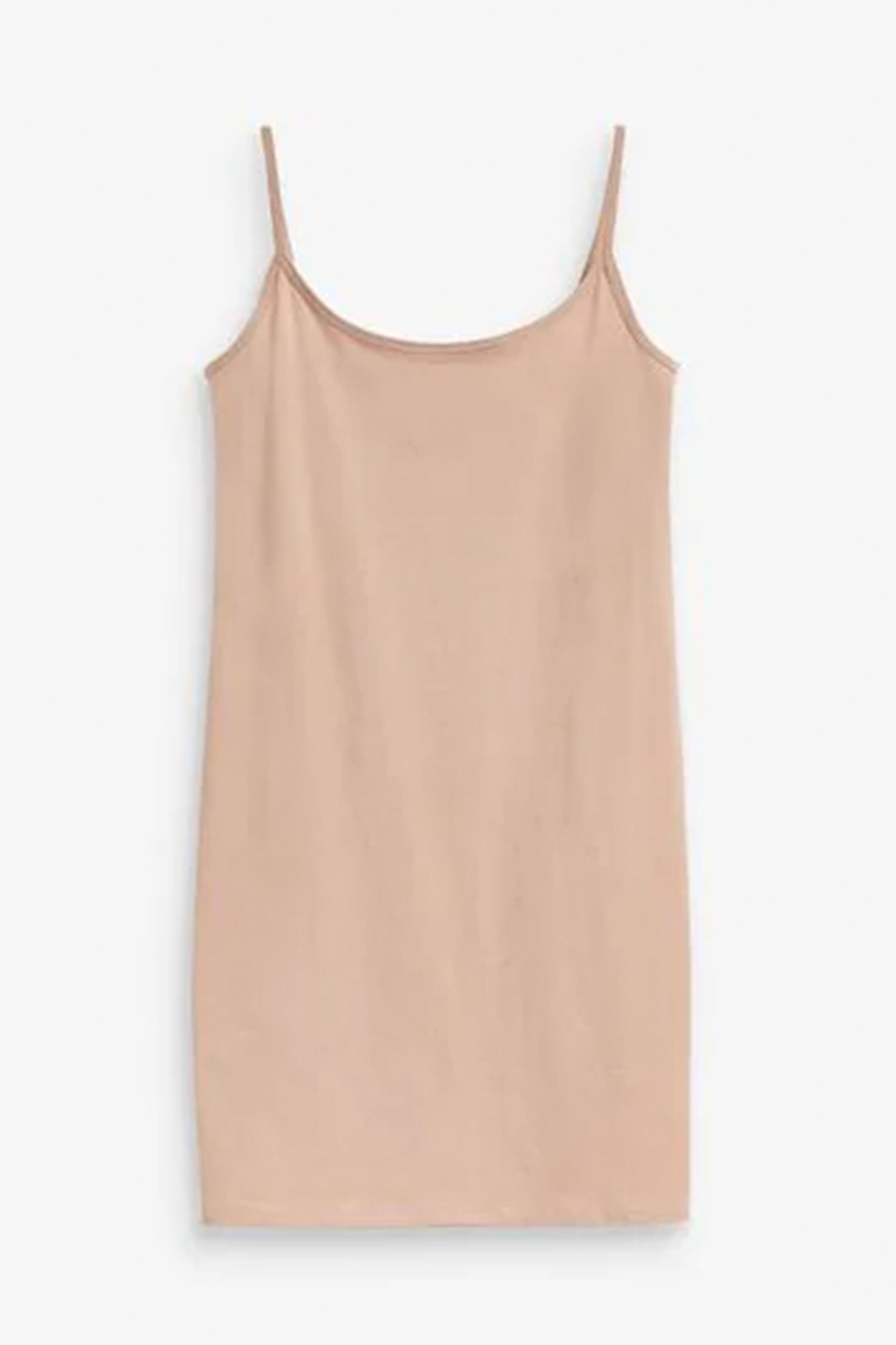 net knit dress beige