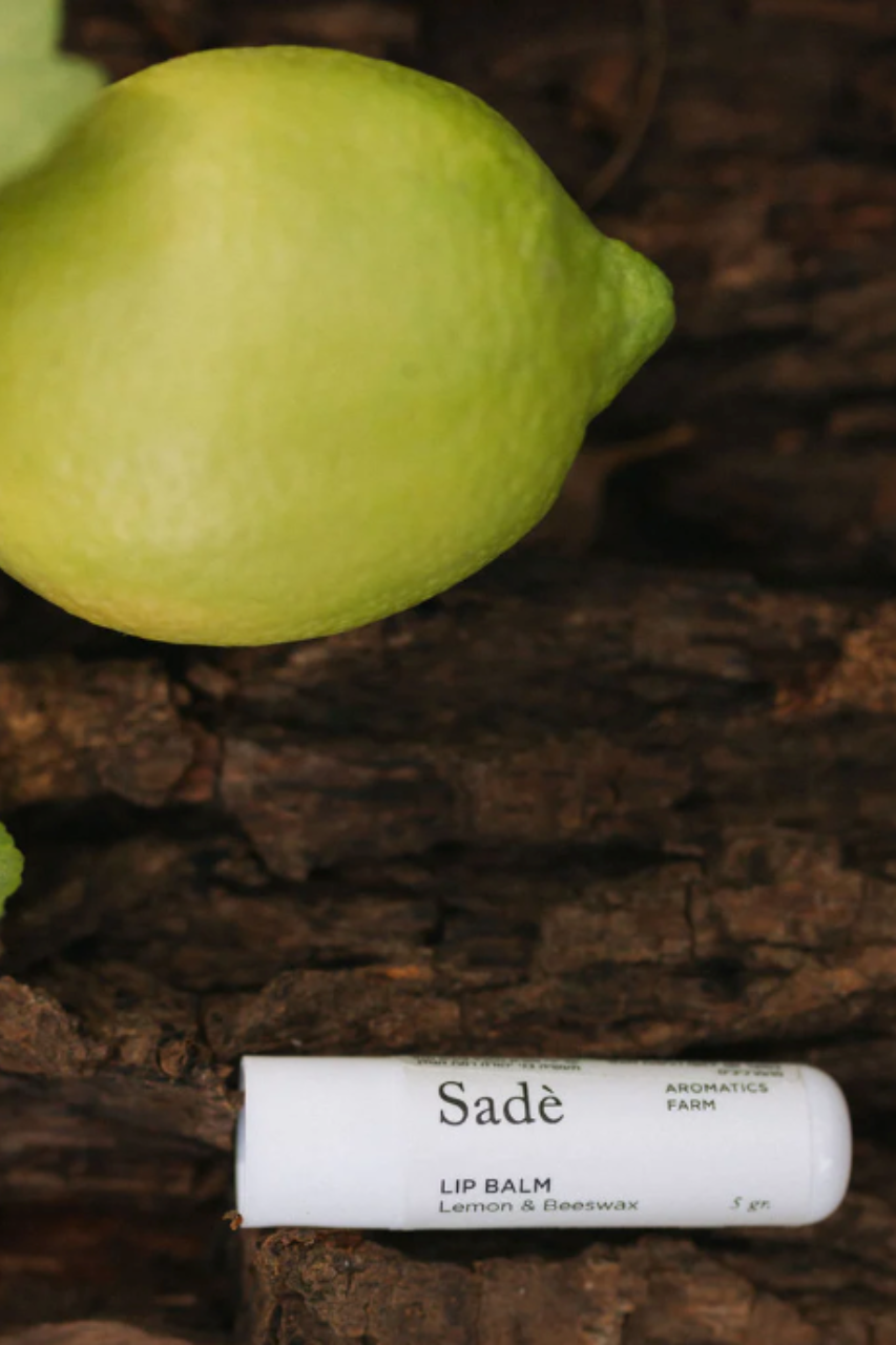 Lavender lemon lip balm Sade