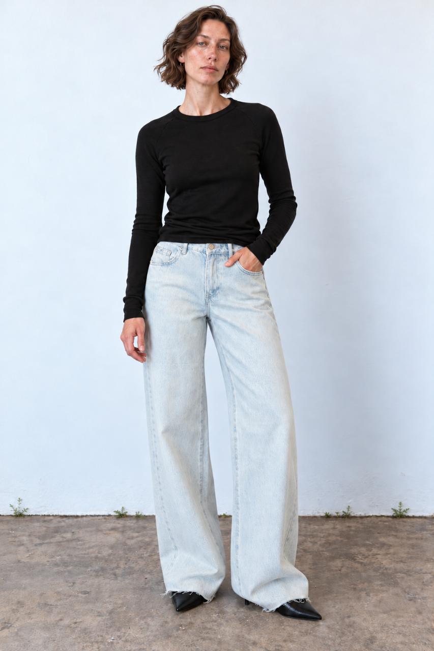 WIDE No.3 LIGHT BLUE