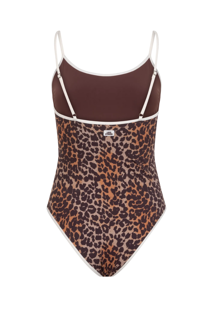 Madison Sporty swimsuit Leopard