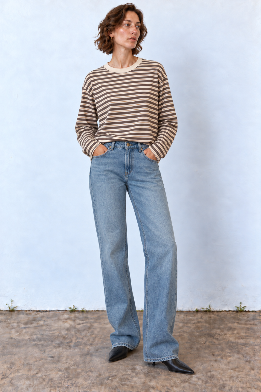STRAIGHT No.2 LIGHT BLUE