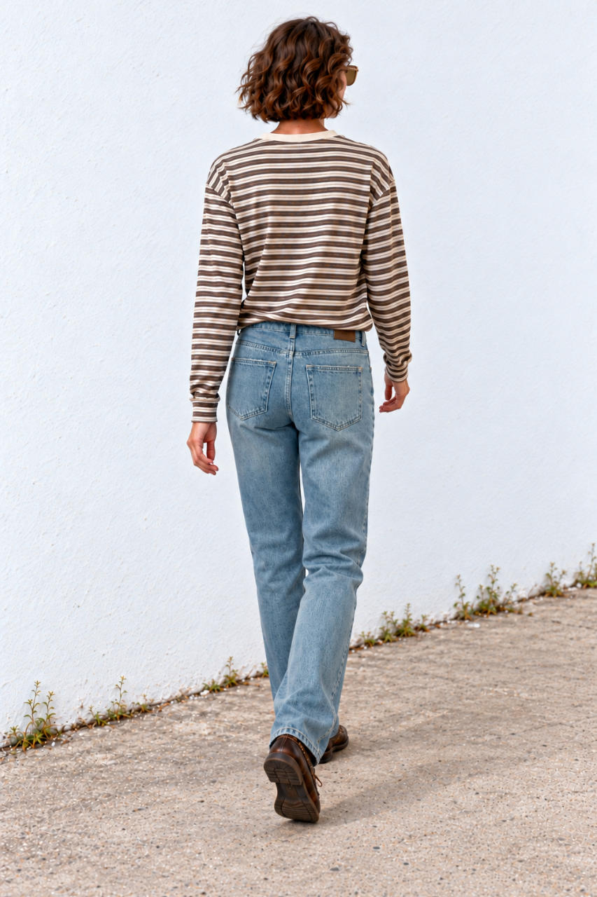 STRAIGHT No.2 LIGHT BLUE