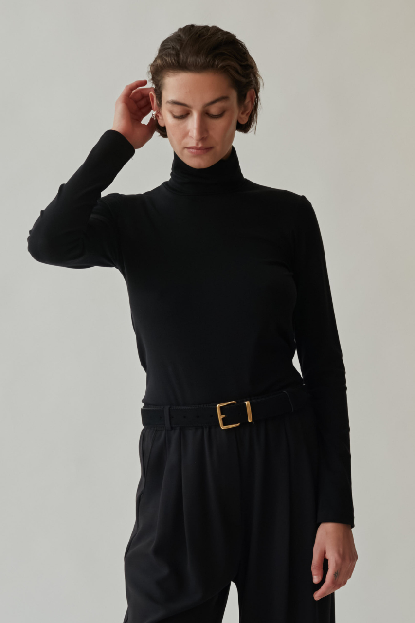 Haze turtleneck Black