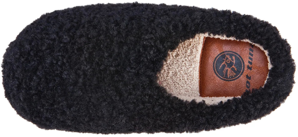 THE BIG BEAR- BLACK slippers