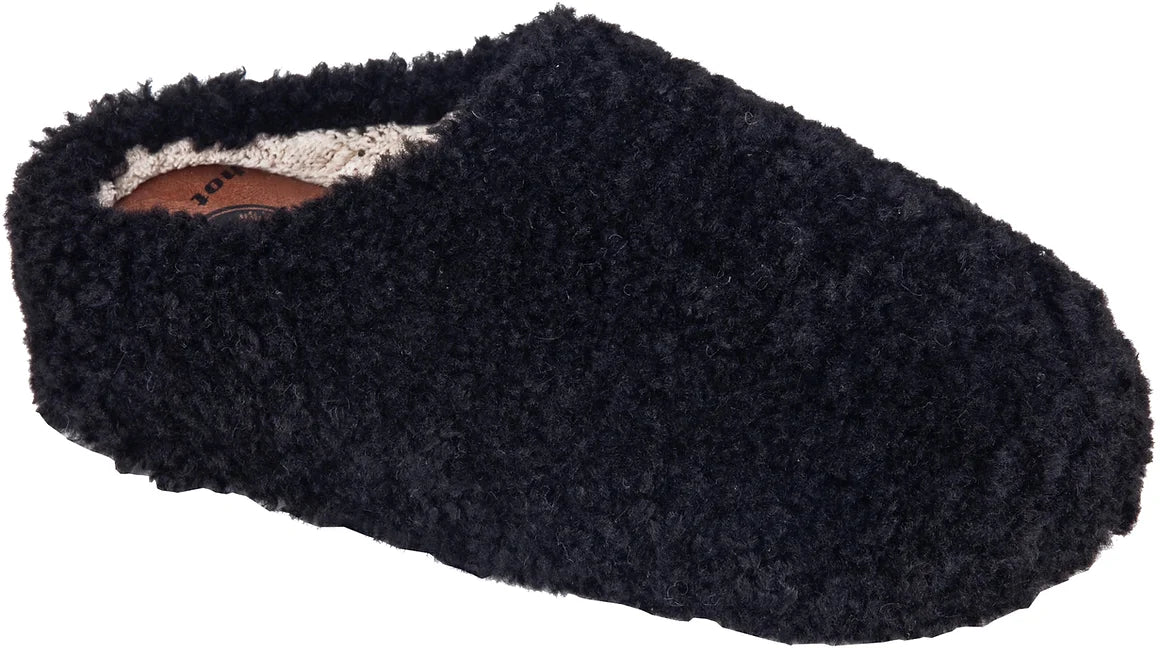 THE BIG BEAR- BLACK slippers