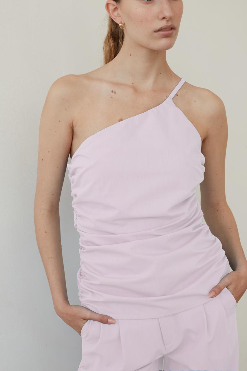 B ONE shoulder pink