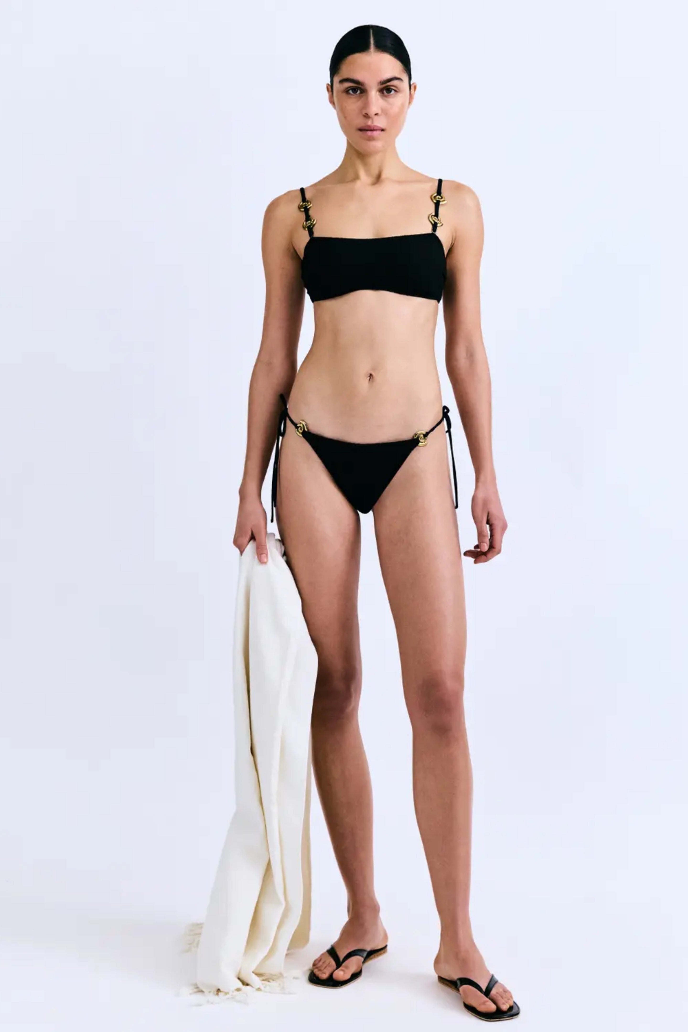 Tiny Tanga bikini briefs black