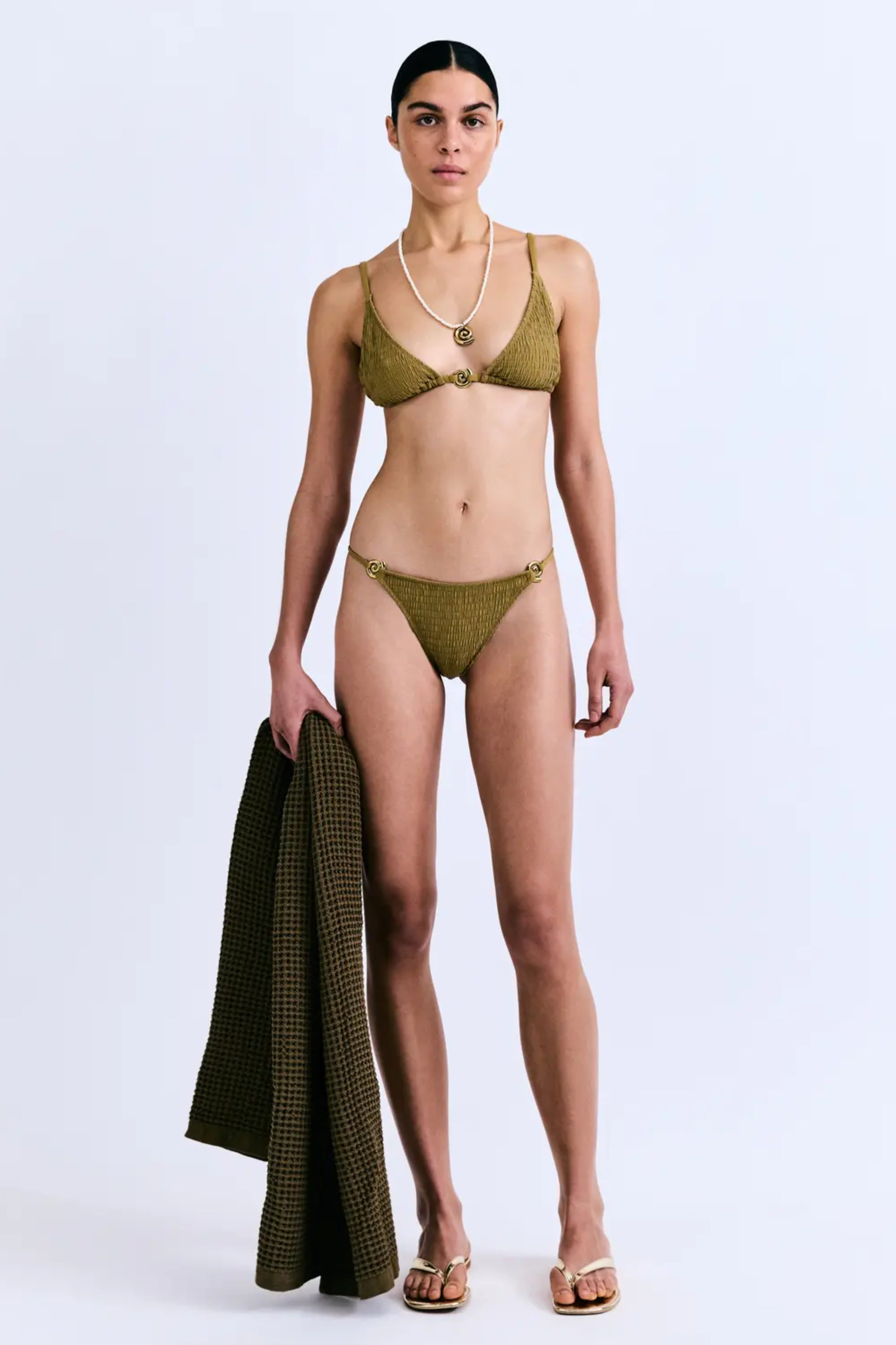 Jolly Triangle bikini top bronze