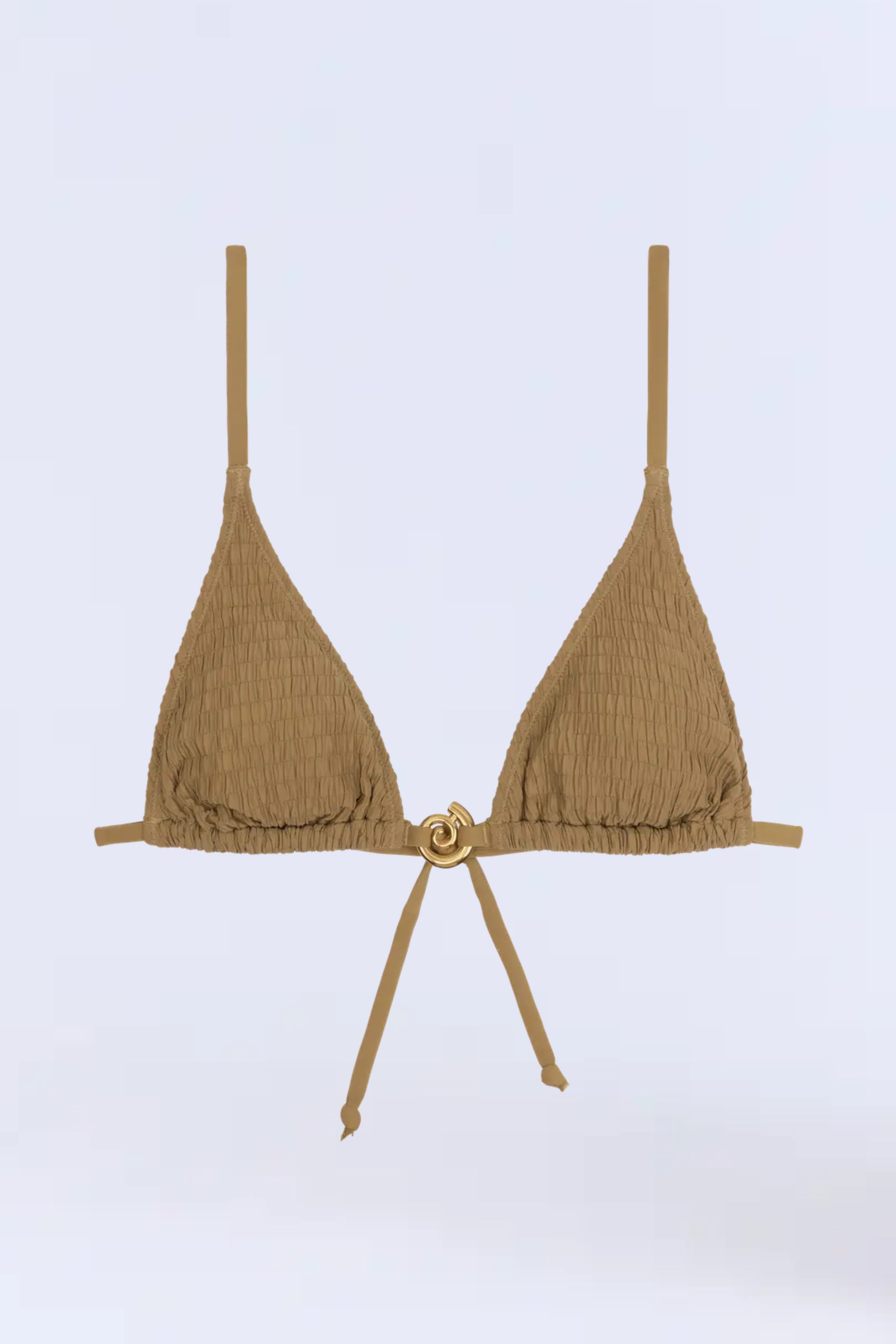 Jolly Triangle bikini top bronze