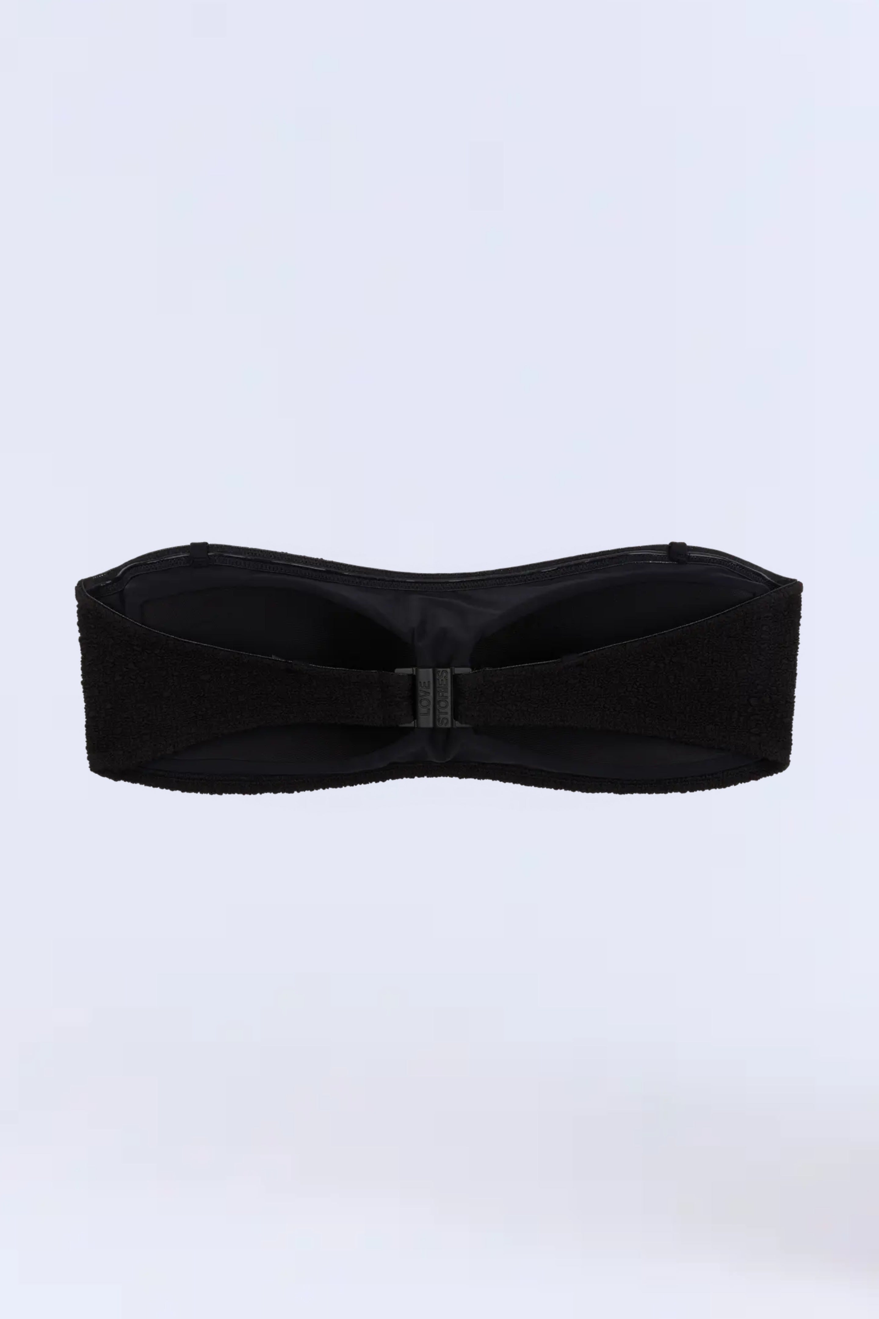 Bondi bikini top black