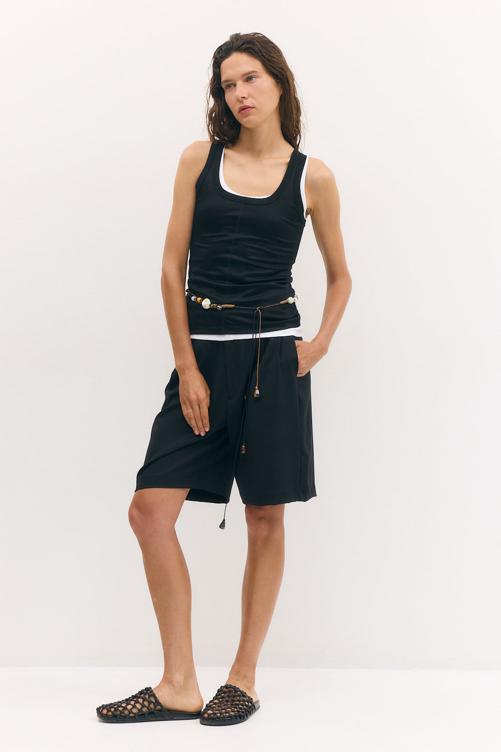 Bruno bermuda black