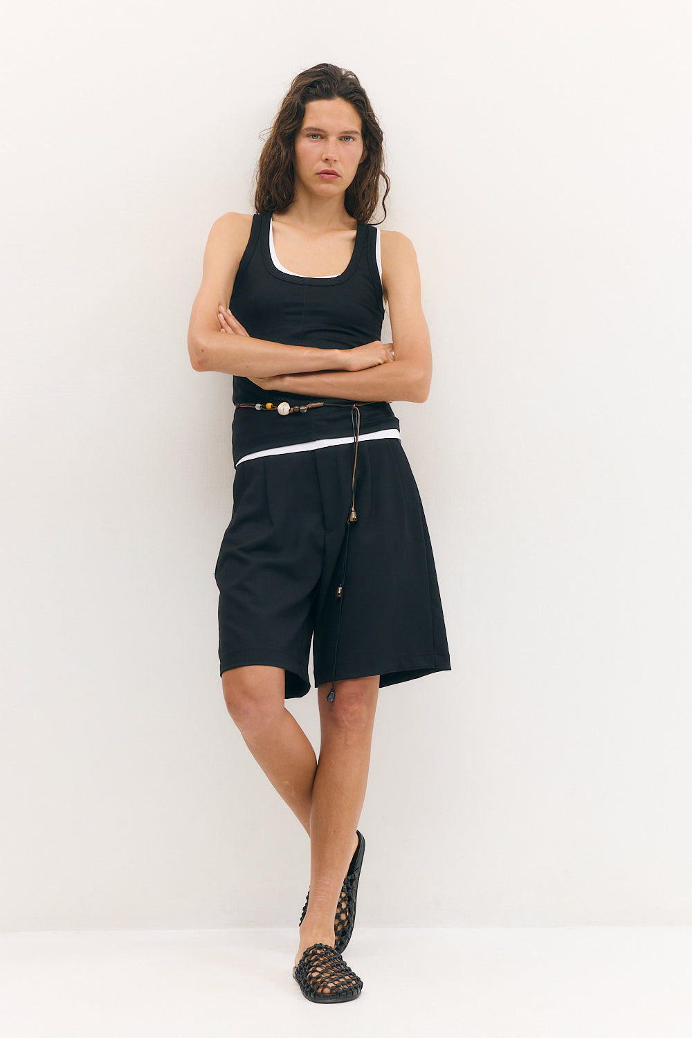Bruno bermuda black