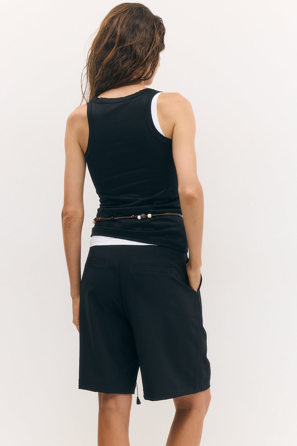 Bruno bermuda black