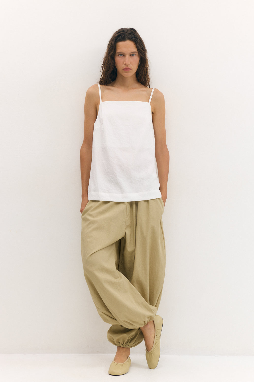 Balloon Pants Camel