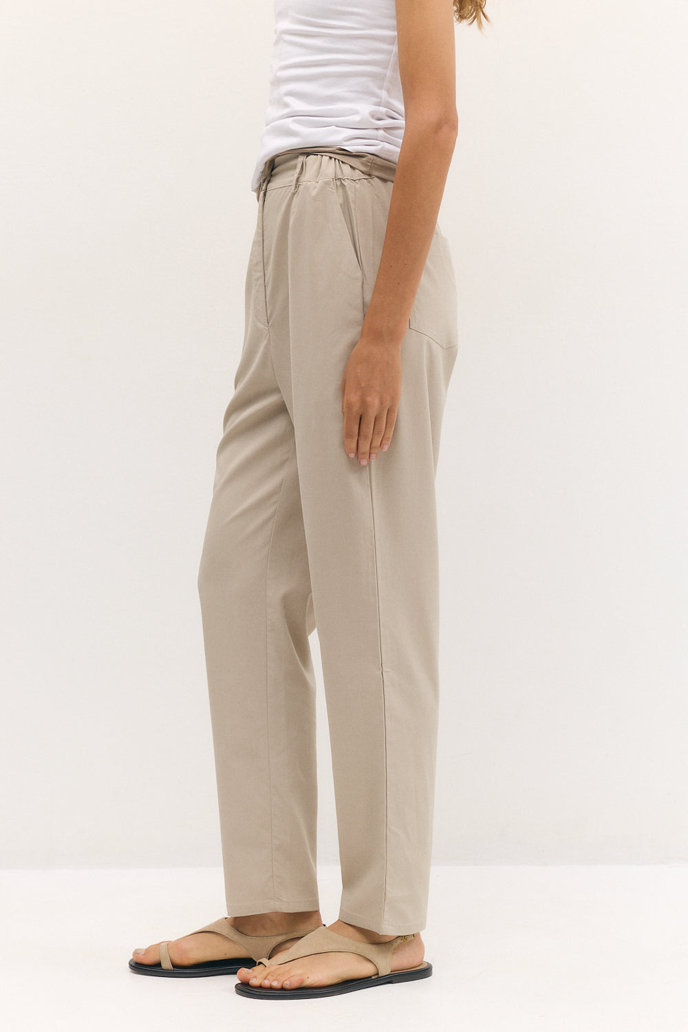 poppy pants stone