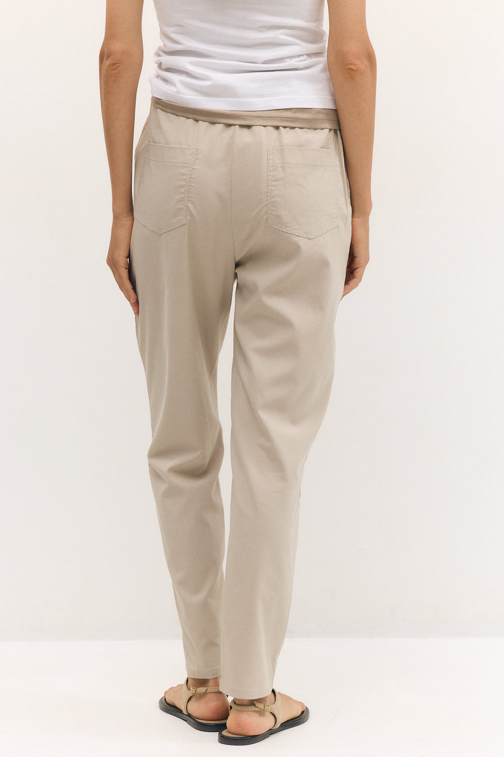 poppy pants stone