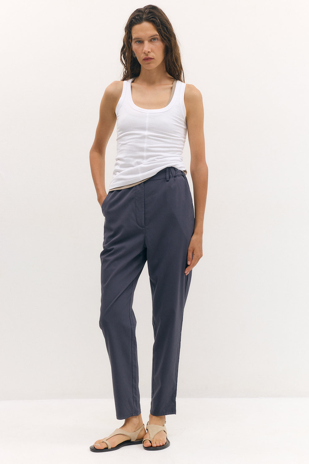poppy pants Space blue