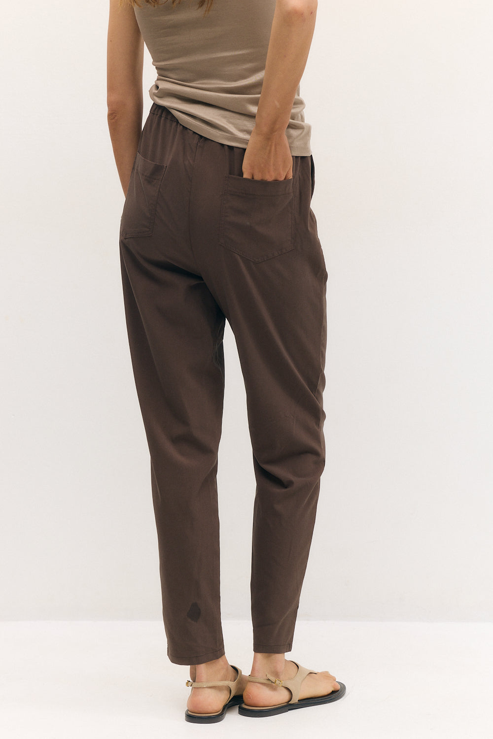 poppy pants chocolate