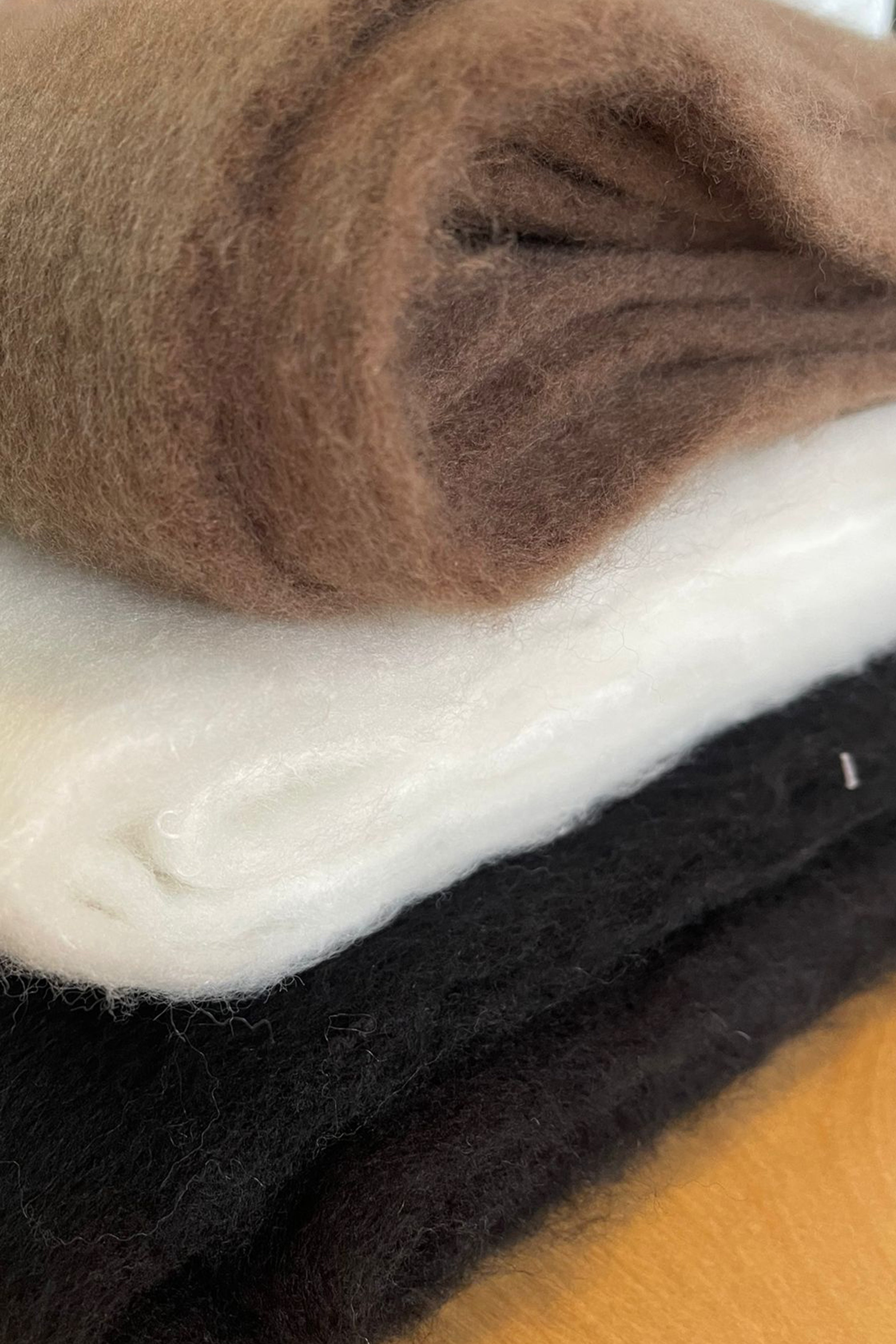 Cozy cashmere scarf Brown