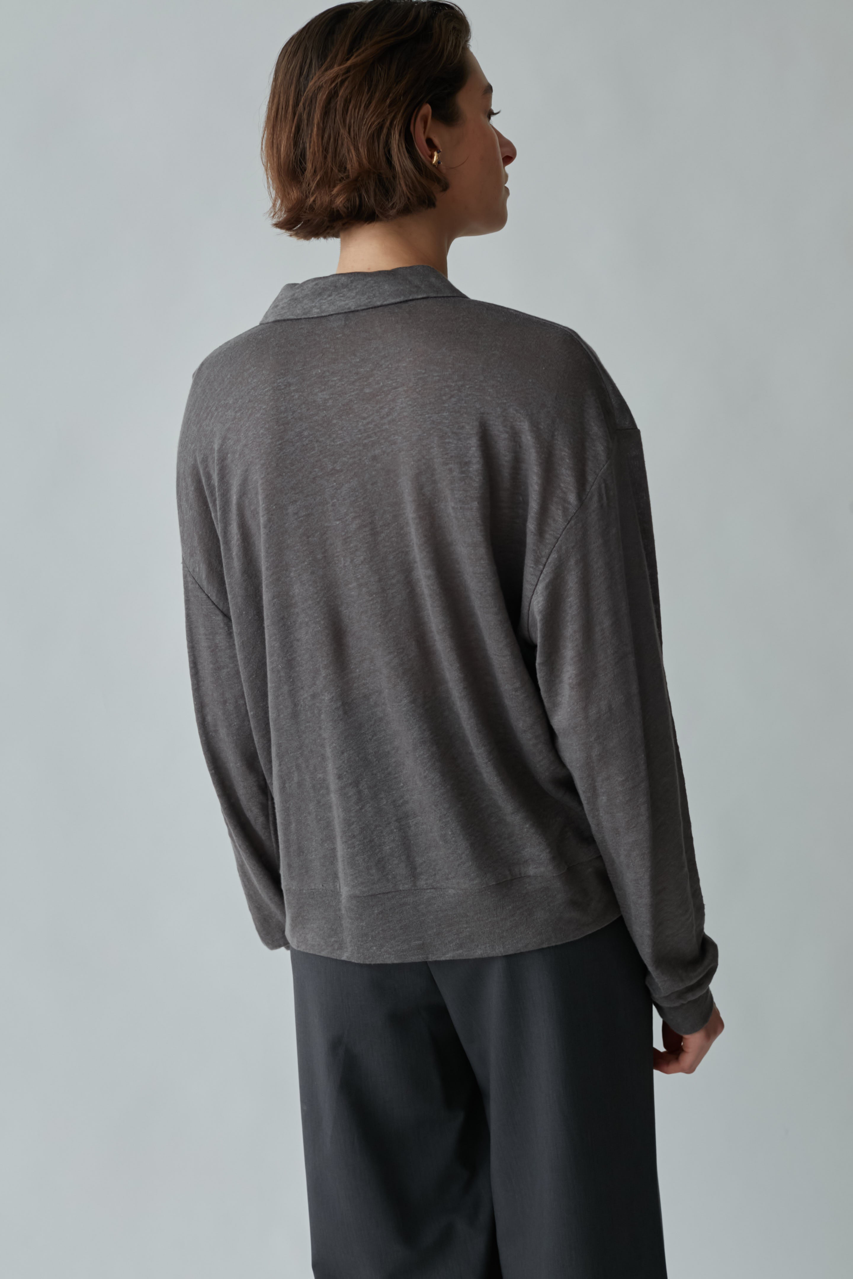light linen sweat gray