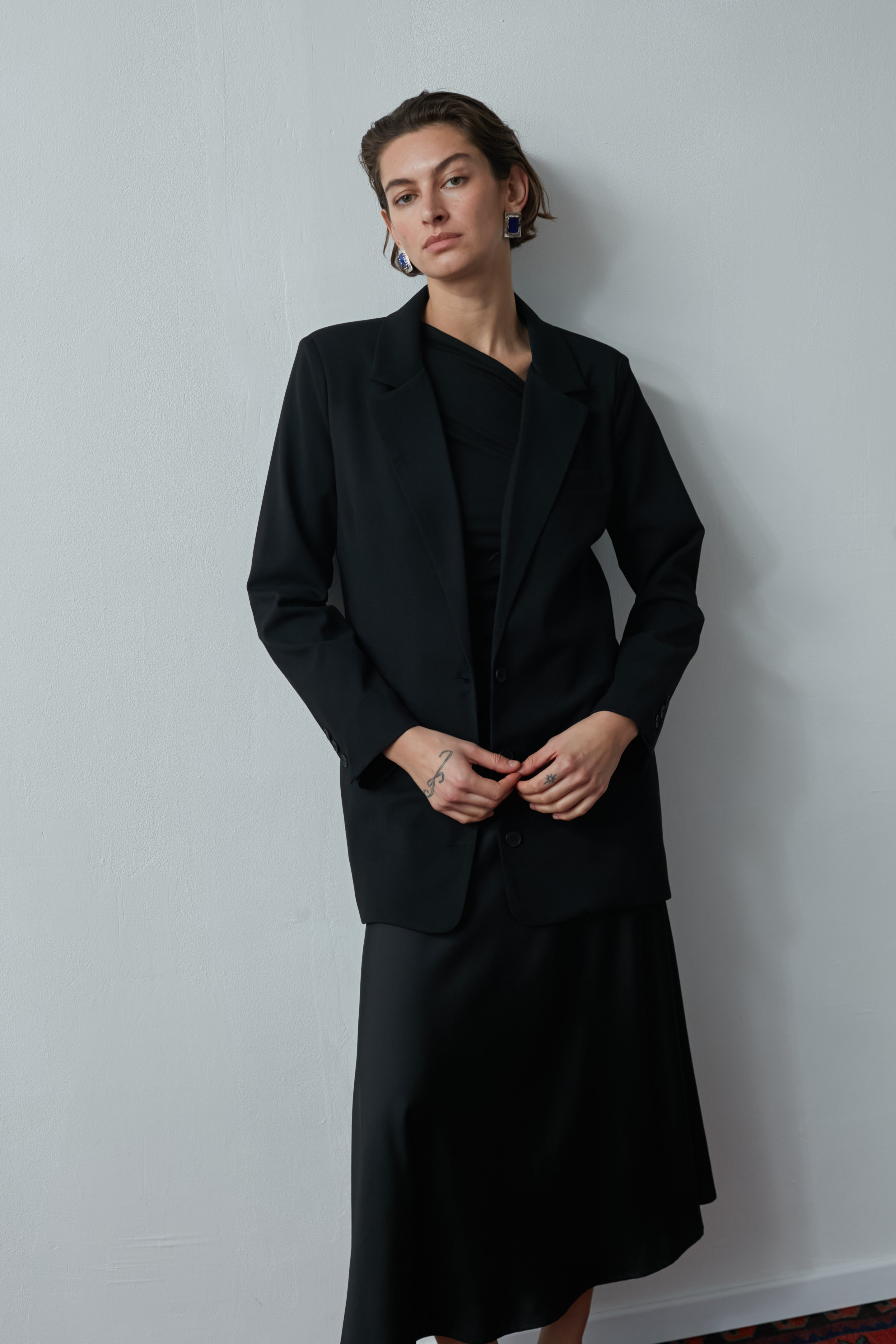 Bruno Fitted jacket Black