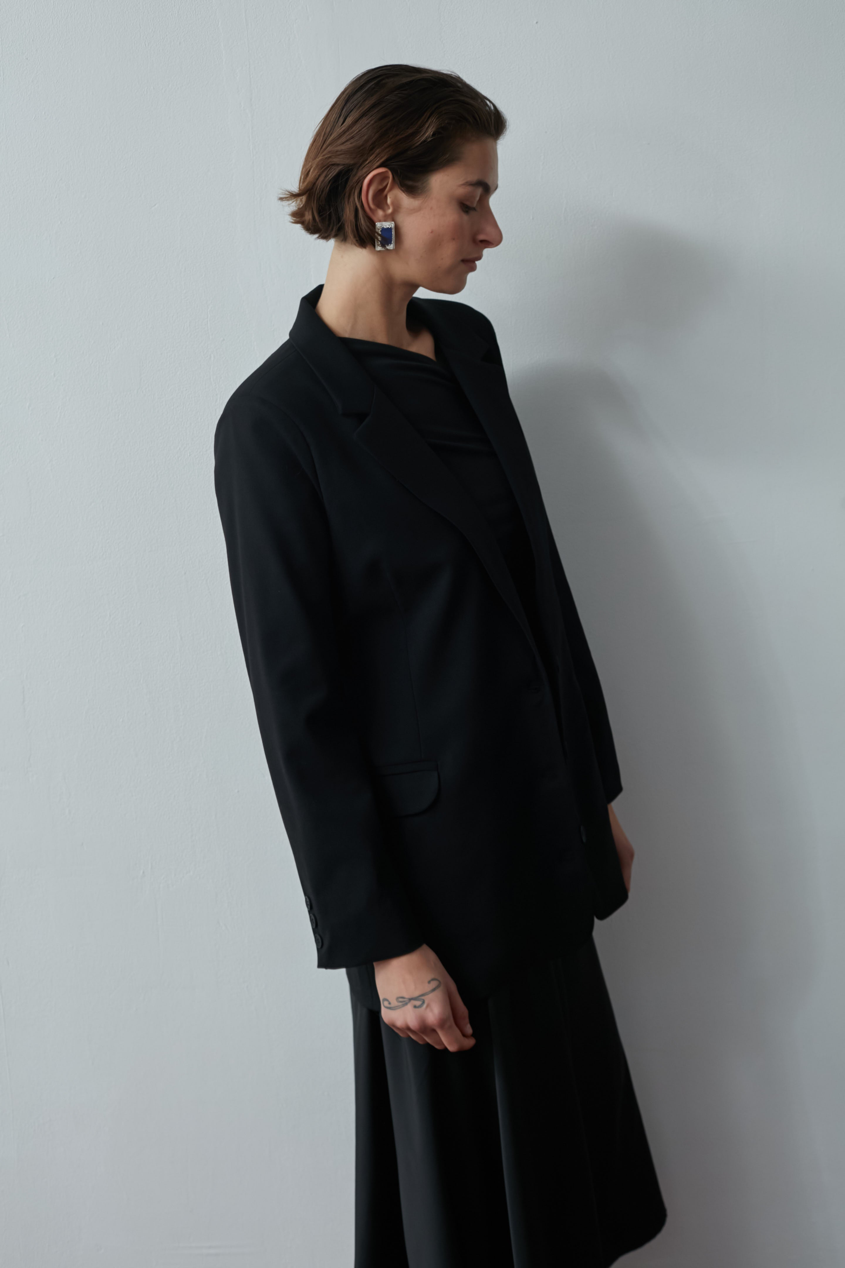 Bruno Fitted jacket Black