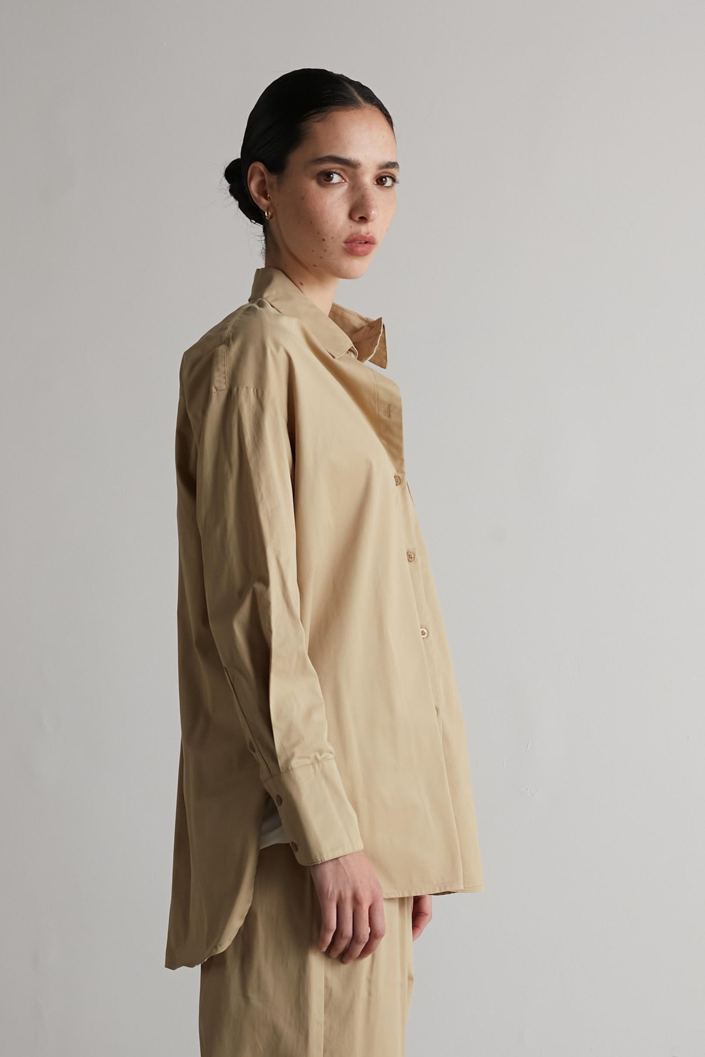 moon top cotton camel