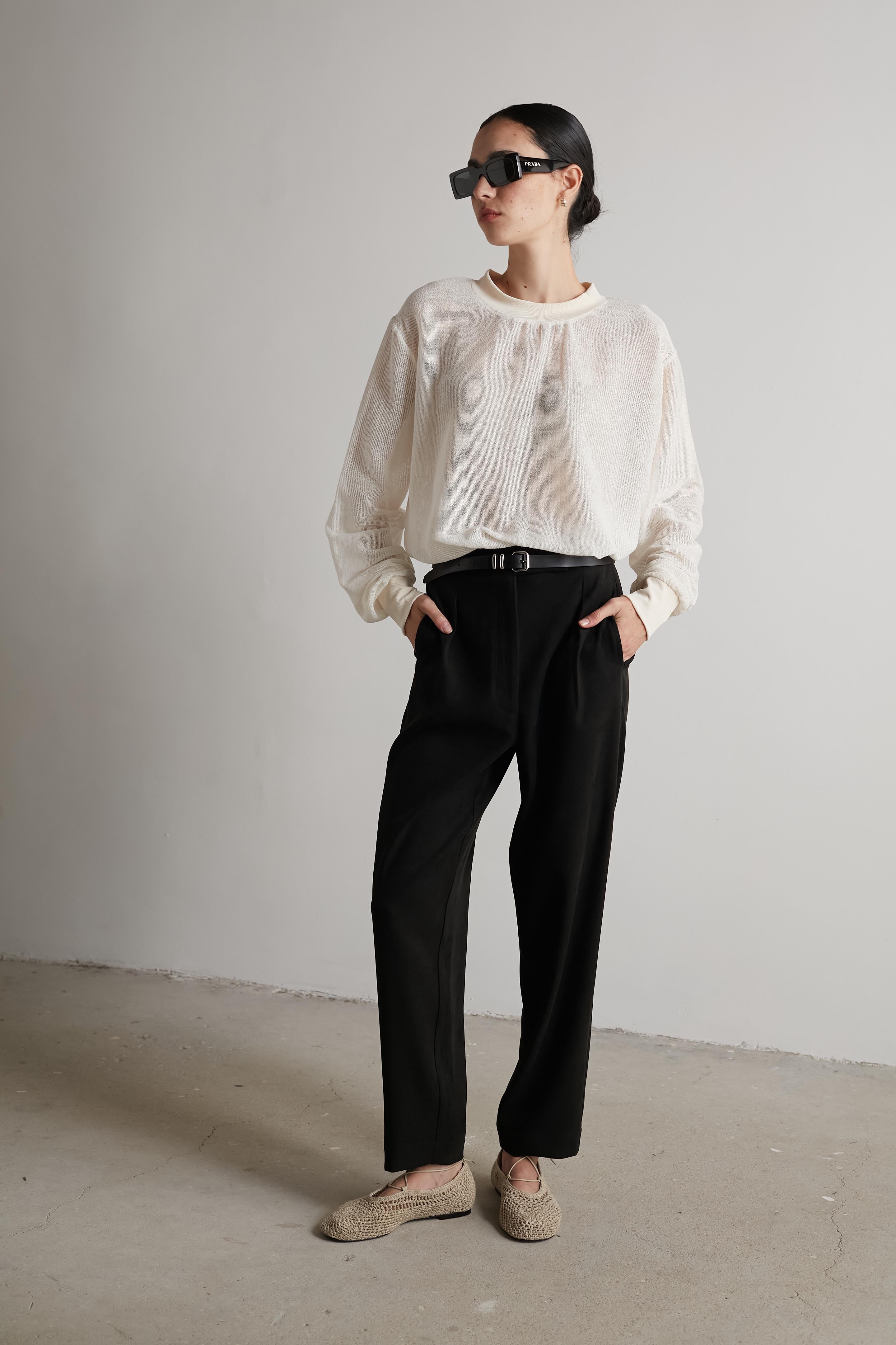 Long Bruno pants Black
