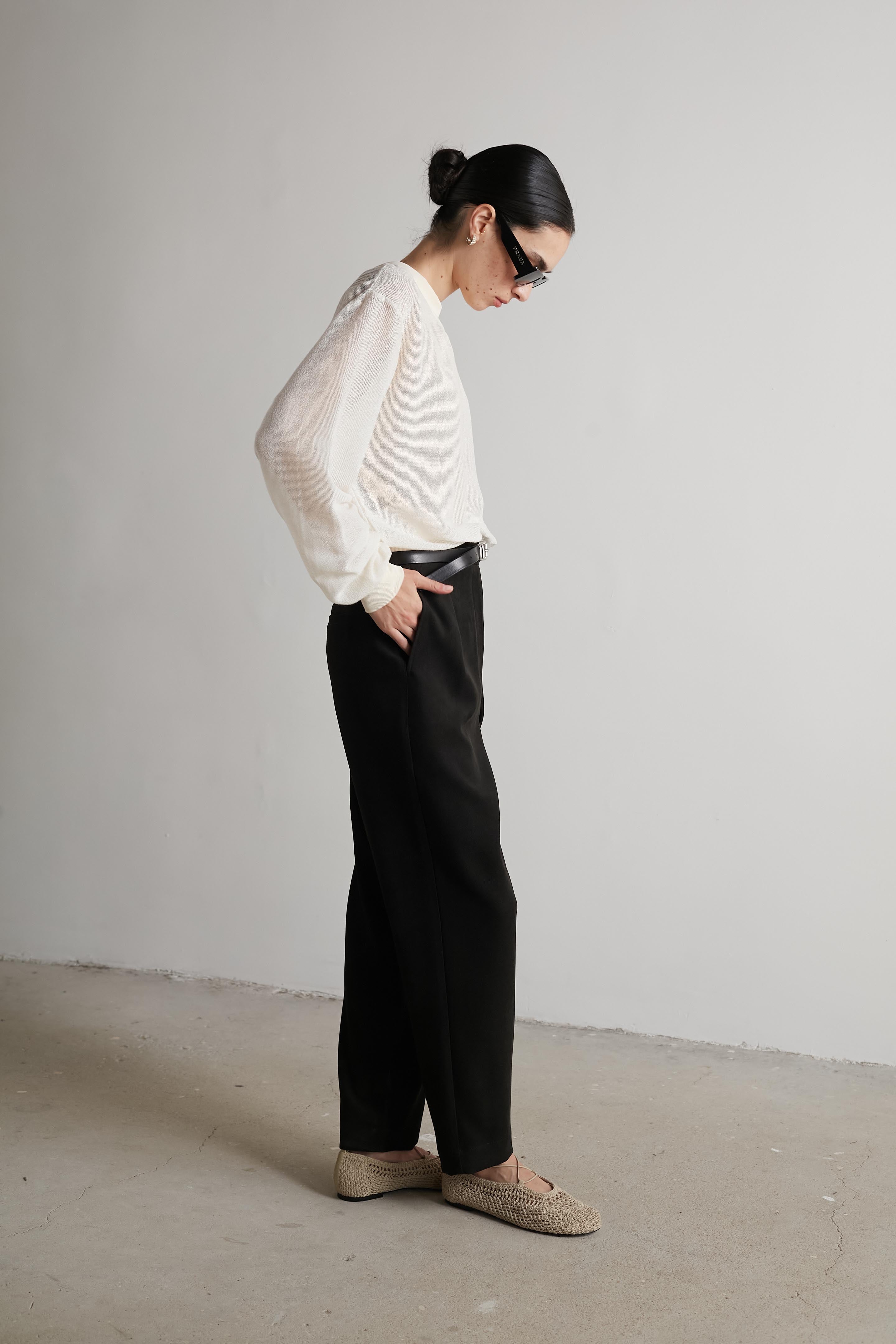 Long Bruno pants Black