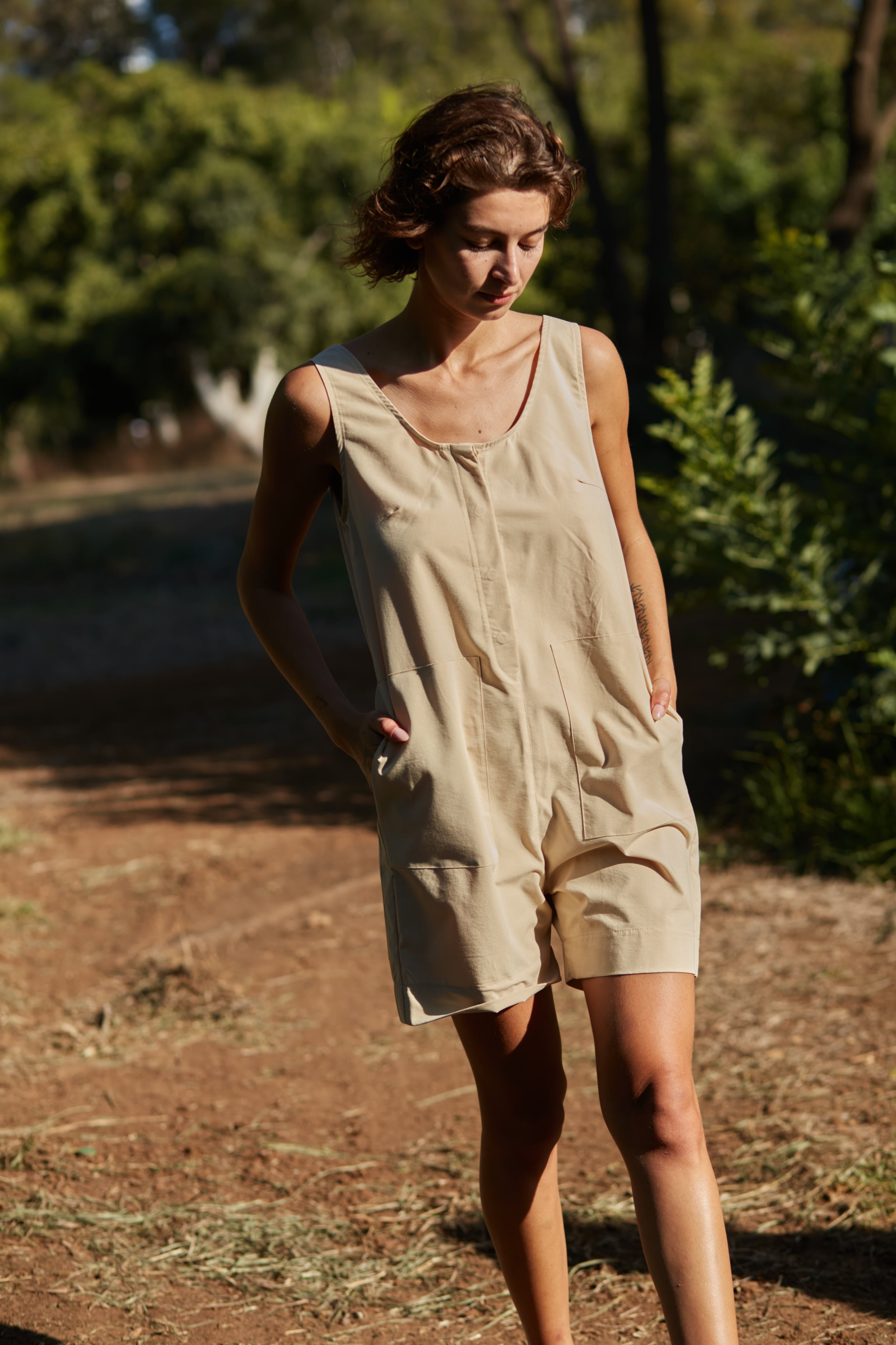 hot sand jumpsuit sand