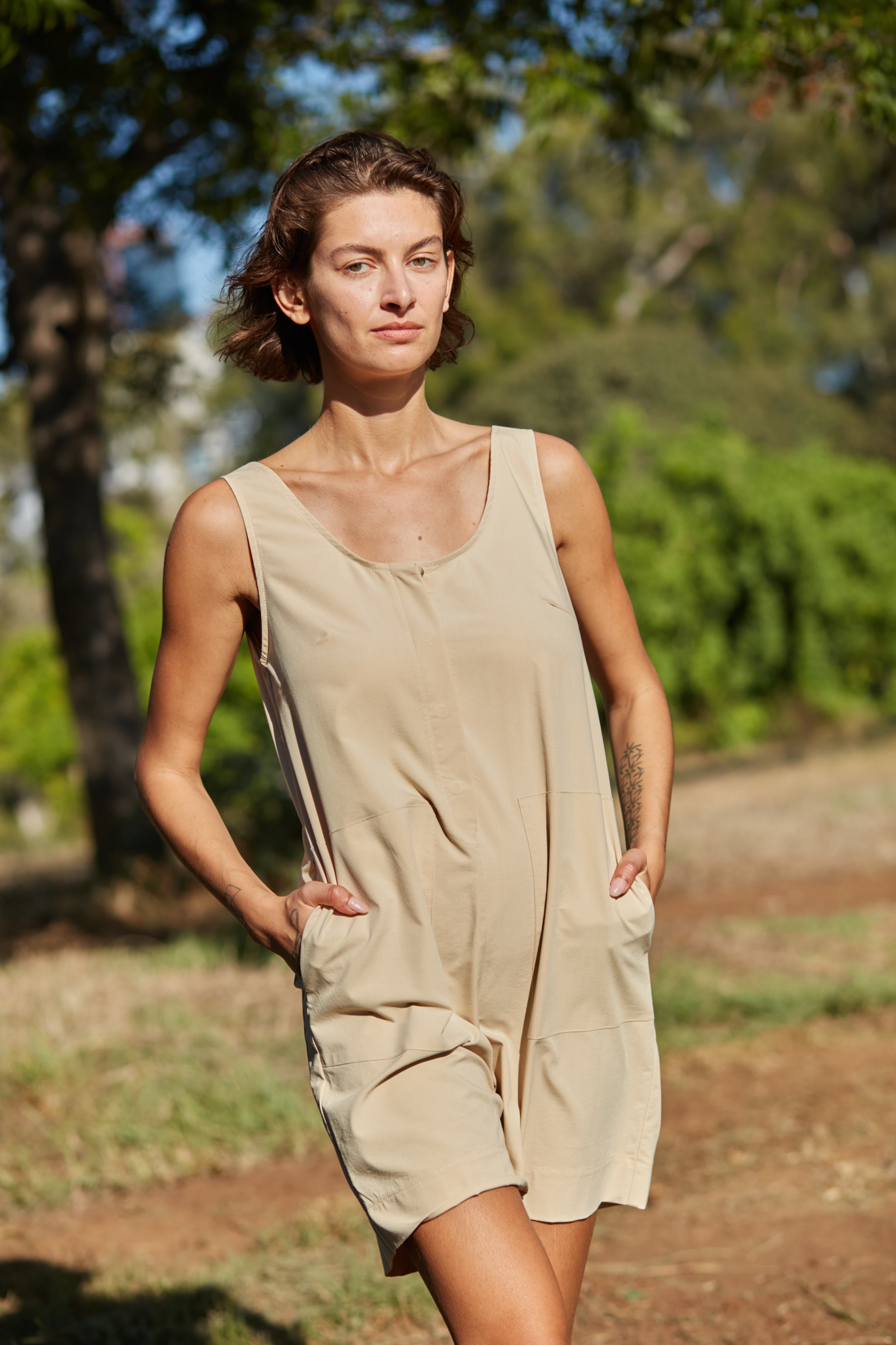 hot sand jumpsuit sand