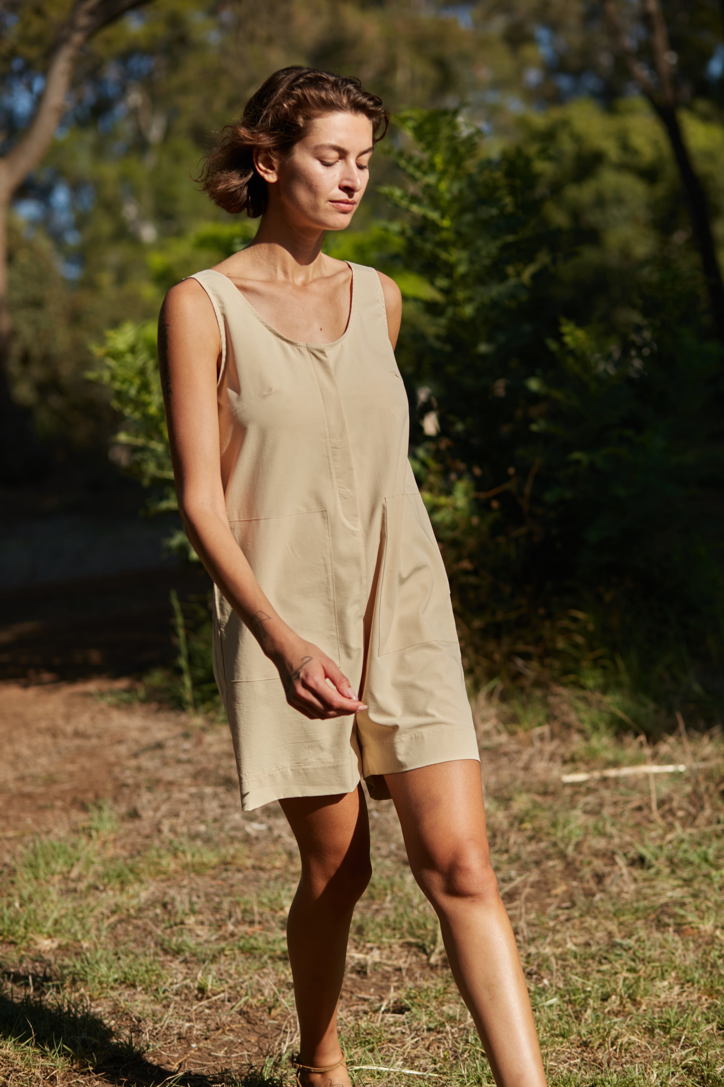 hot sand jumpsuit sand